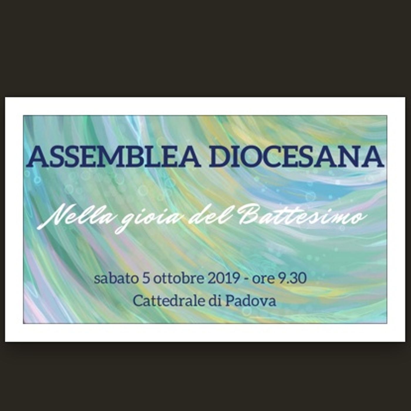 Assemblea Diocesana 2019