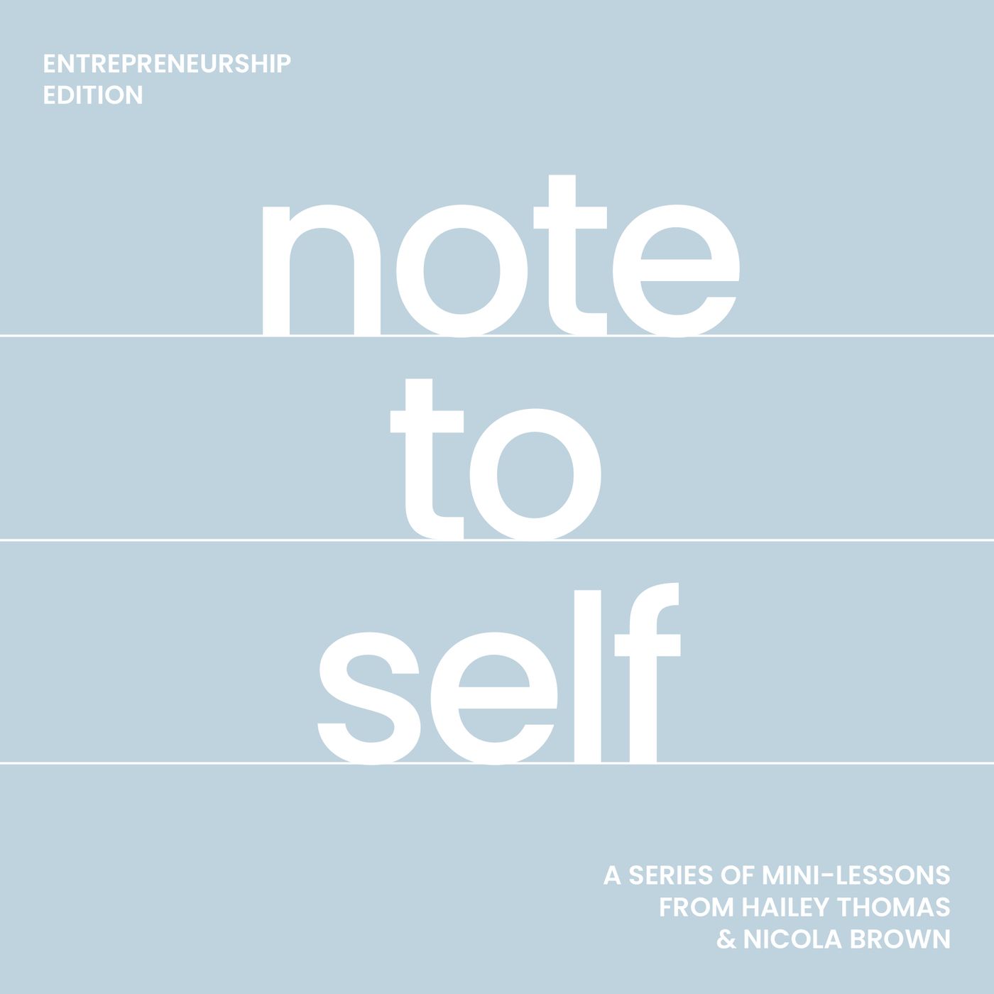 note to self podcast artwork