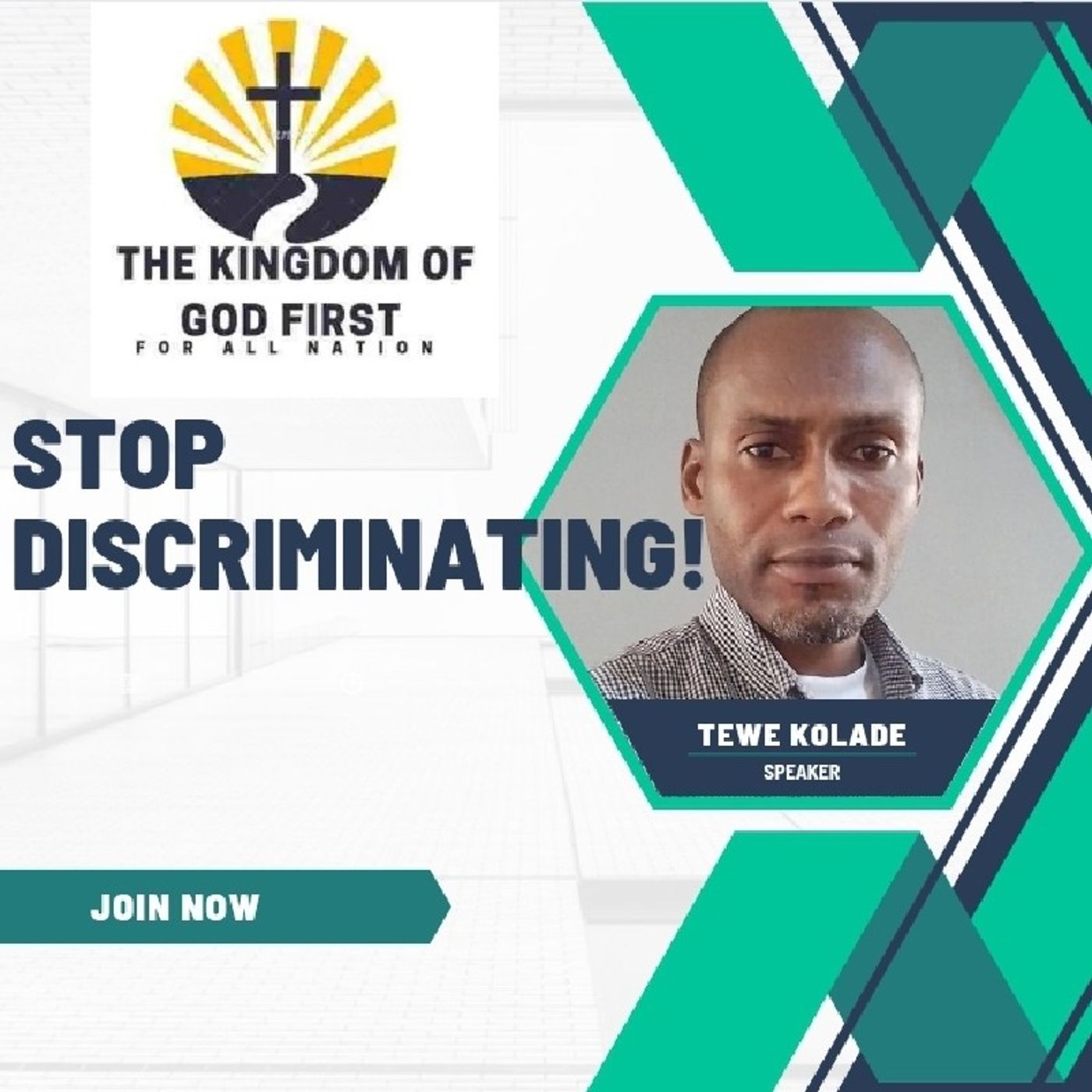 STOP DISCRIMINATING!