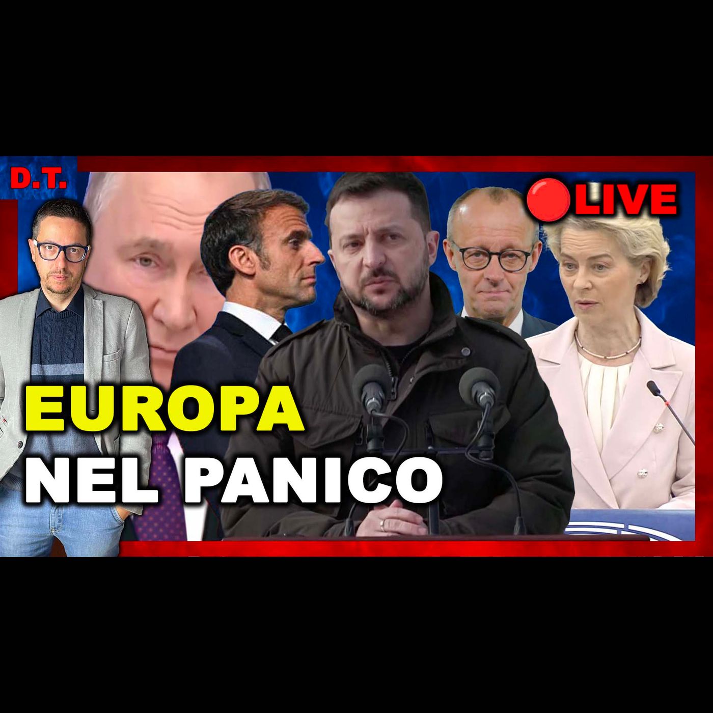 EUROPA IN PANICO CONTRO IL PIANO DI TRUMP | Live Ep29🔴