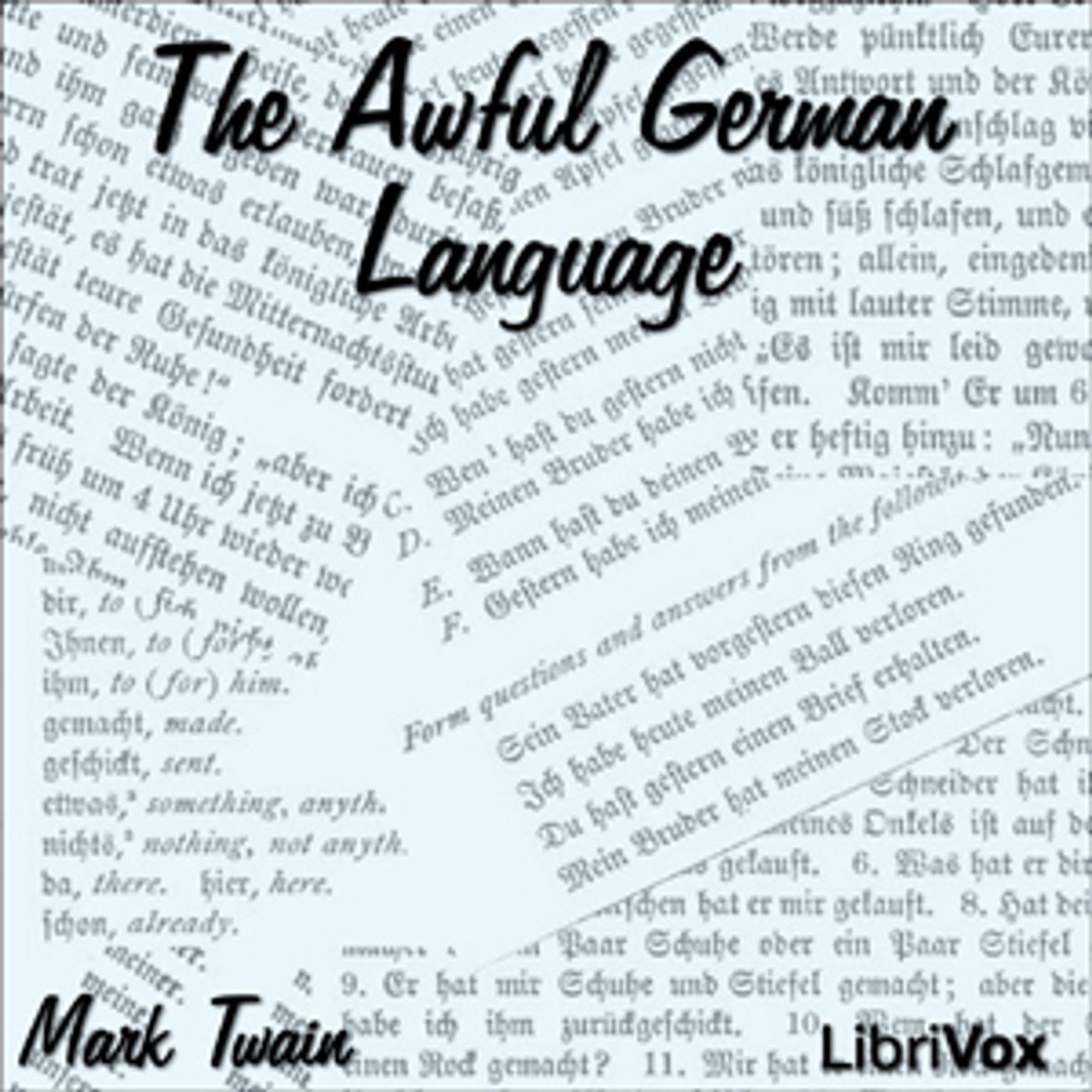 Mark Twain - The Awful German Language