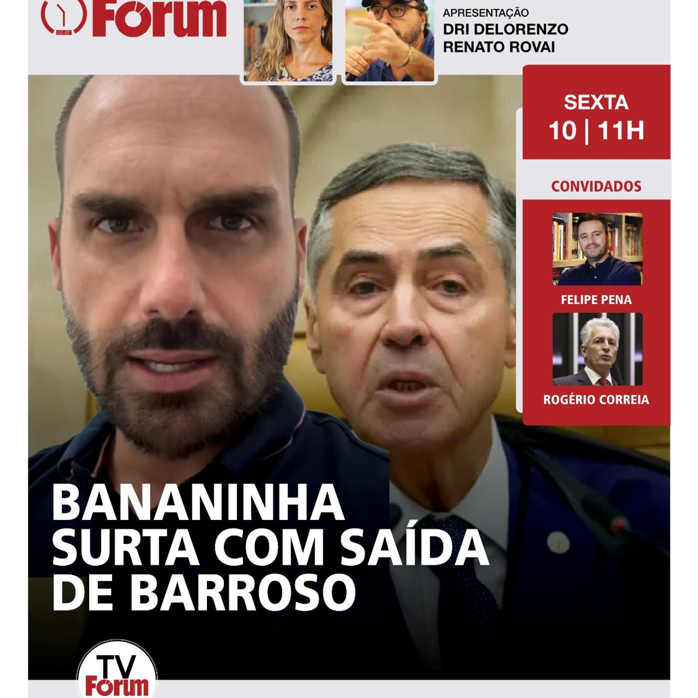 Eduardo BOLSONARO surta com saída de Barroso do STF | Lula vai indicar nome | Haddad detona Tarcísio