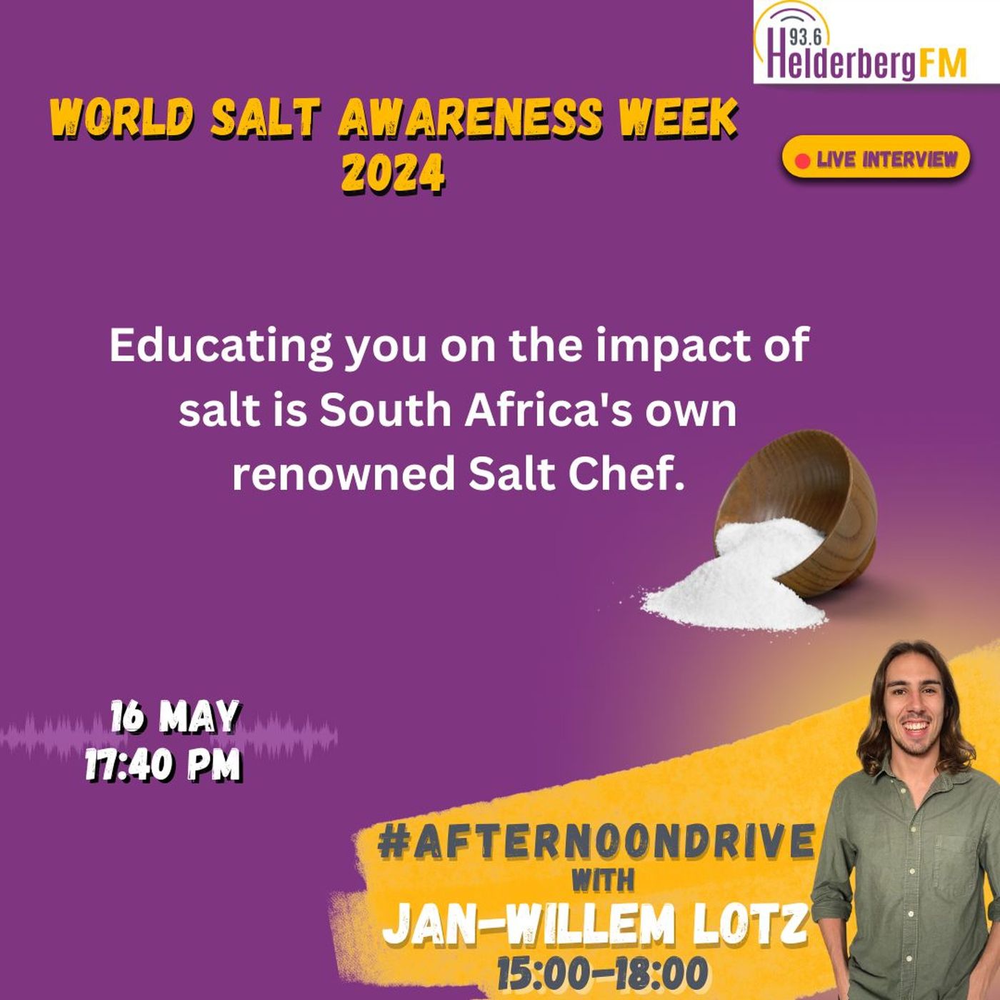 Salt Chef Craig Cormack On #AfternoonDrive episode artwork