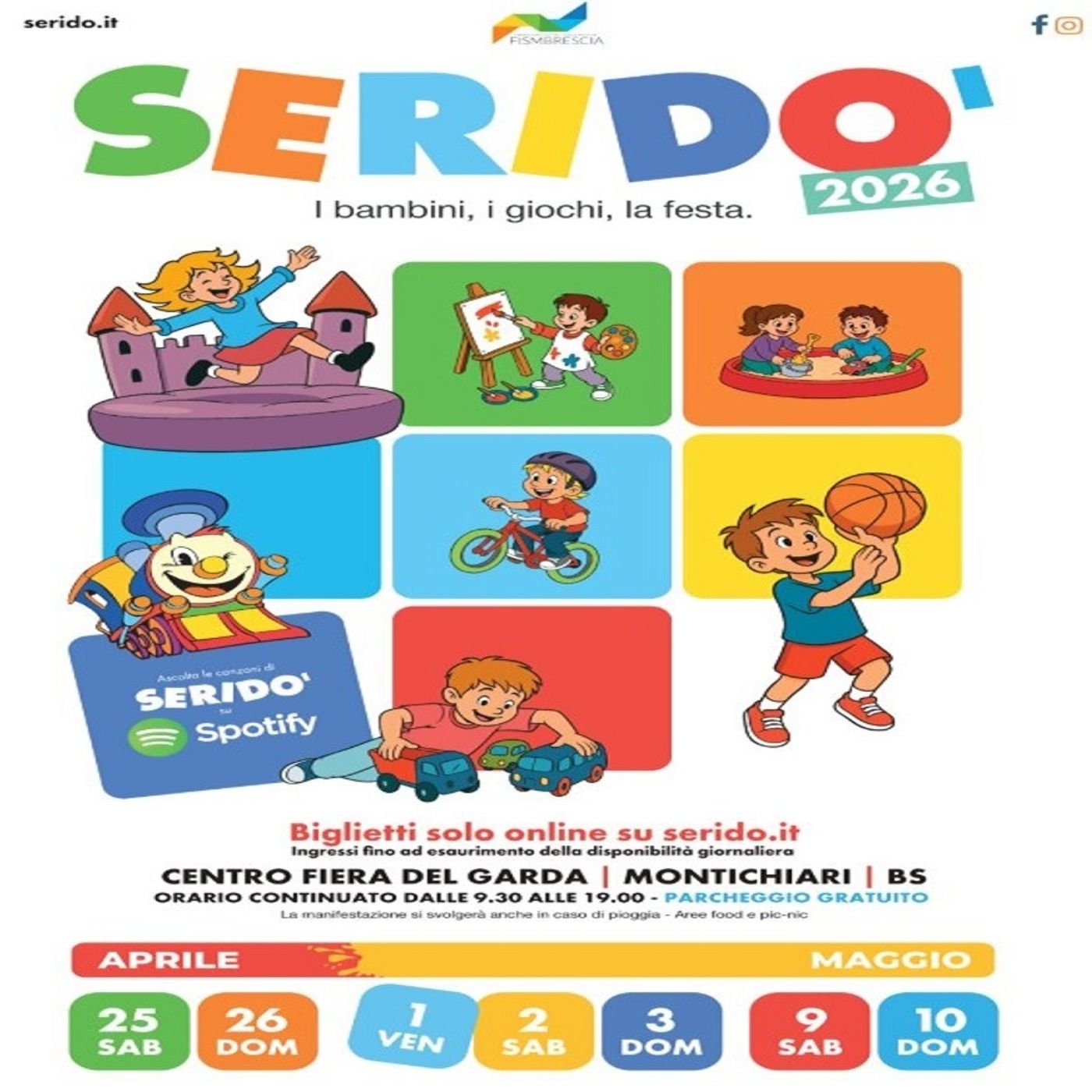 Torna Seridò, sette giorni di gioco per migliaia di bambini e di famiglie: intervista a Massimo Pesenti  -  15 aprile 2026 episode artwork