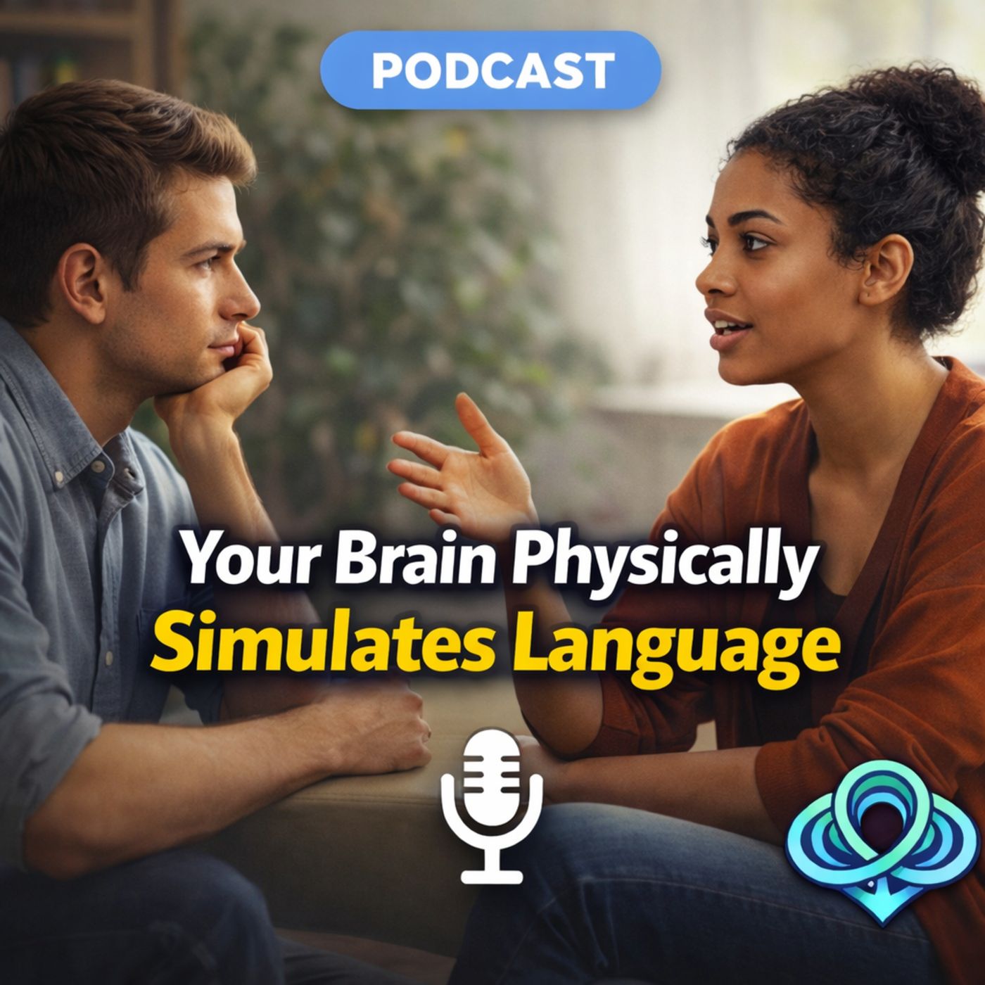 Your Brain Physically Simulates Language episode artwork