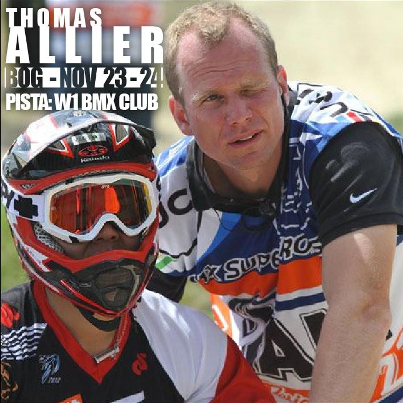 Thomas Allier , viene a Colombia y Niek Kimmann dio entrevista despues de la copa mundo .
