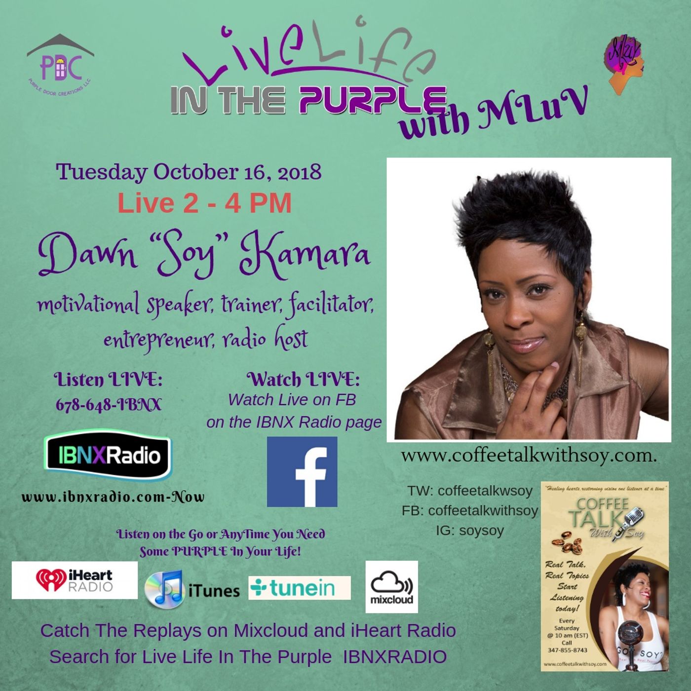 Live Life In The Purple