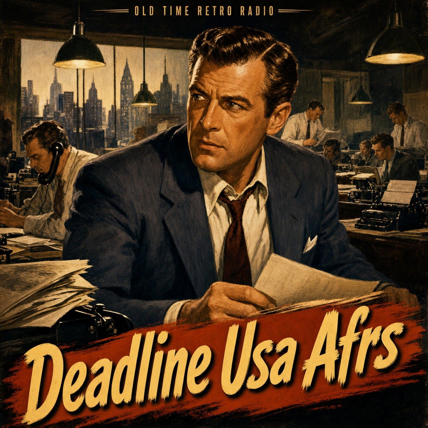 Lux Radio Theatre - "Deadline Usa Afrs" (Old Time Radio, 1953) episode artwork