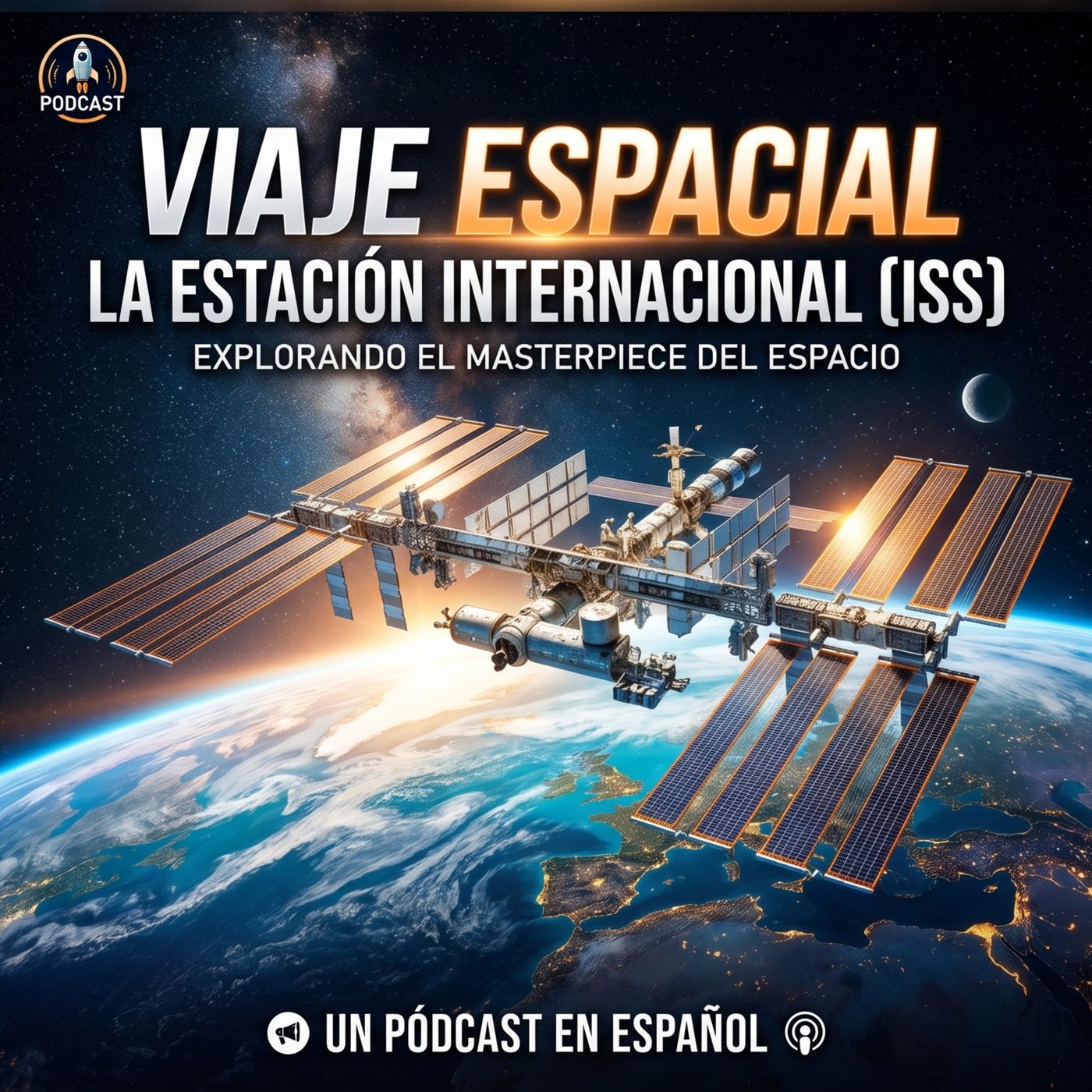 La ISS (Estación Espacial Internacional): El Milagro Flotante que Cambió la Humanidad para Siempre | Podcast de Astronomia, Ciencia y astrof episode artwork