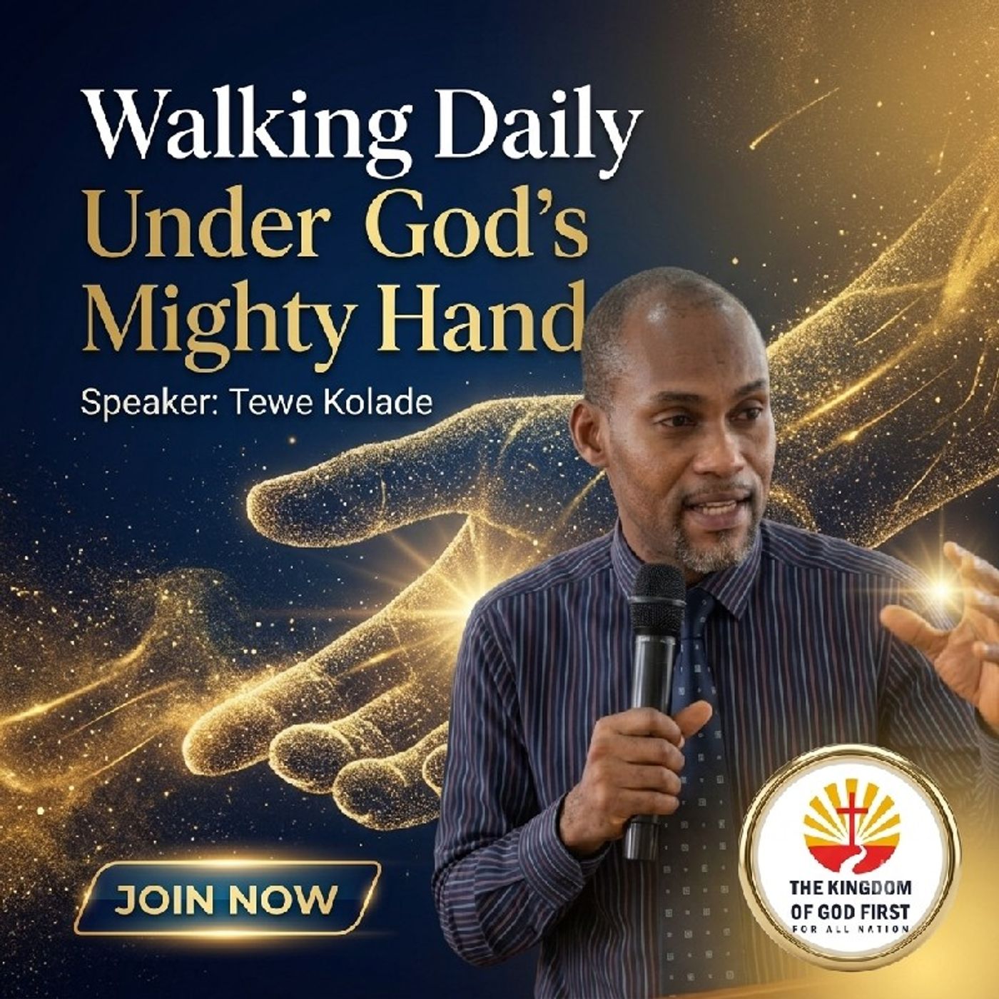 WALKING DAILY UNDER GOD'S MIGHTY HAND episode artwork