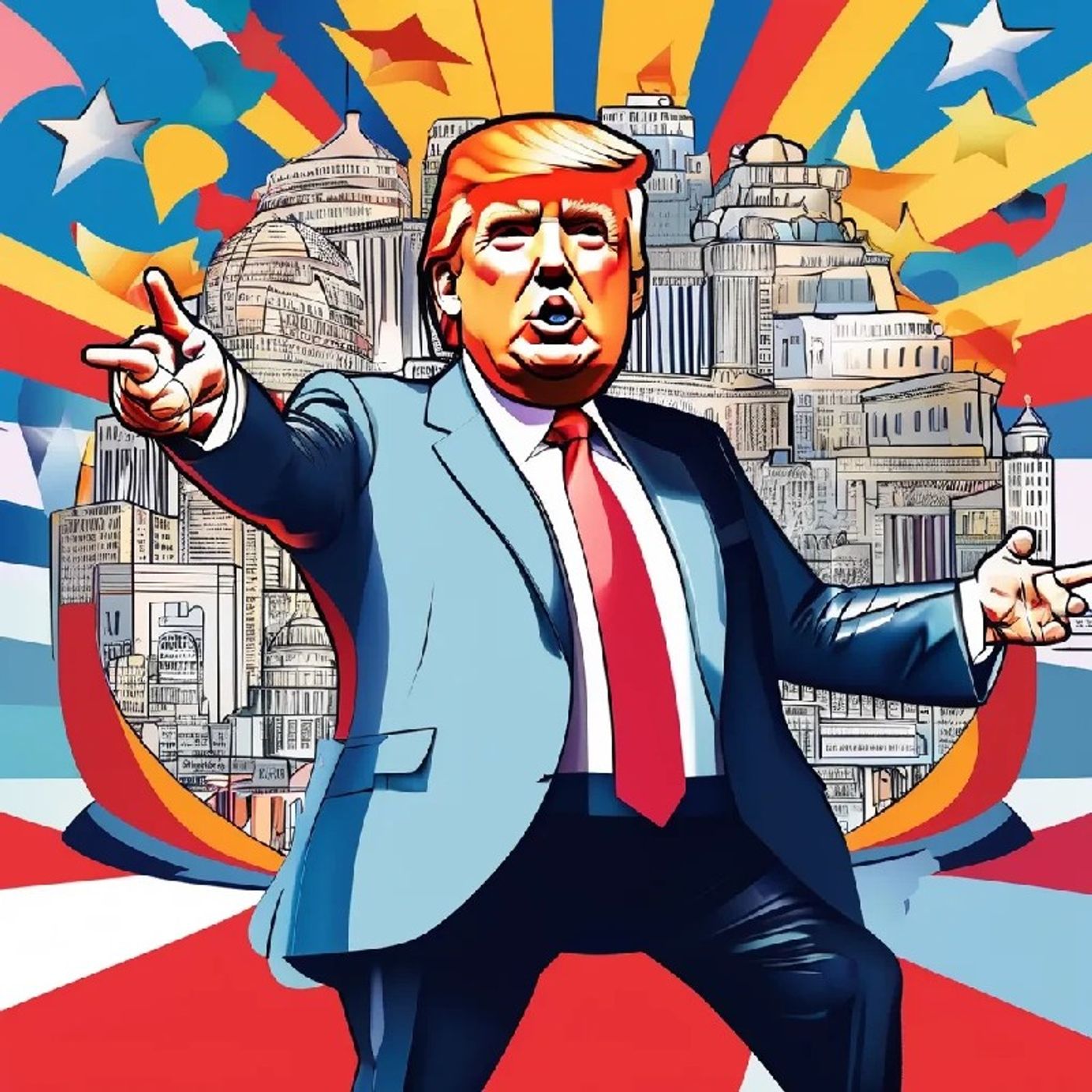Trump talks ‘incredible’ Oval Office, pushes back against economic anxieties episode artwork