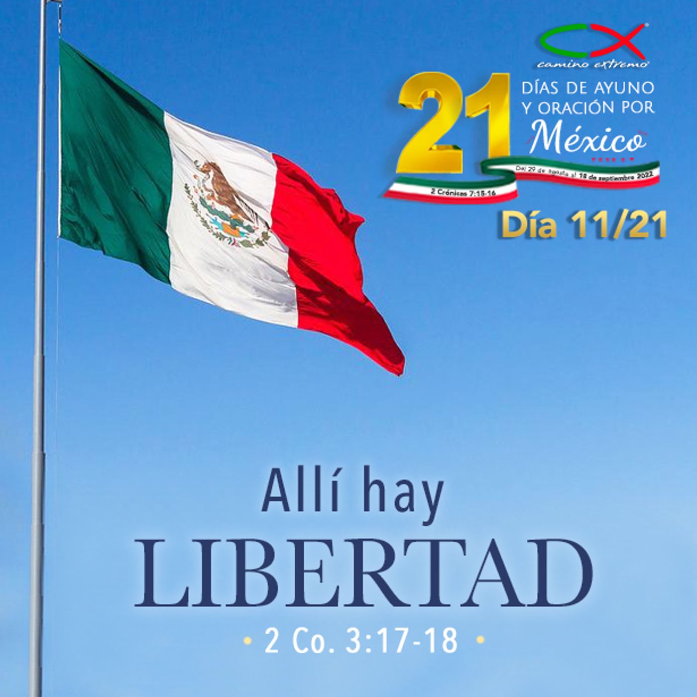 Oración 8 de septiembre (11/21 Allí hay libertad) episode artwork