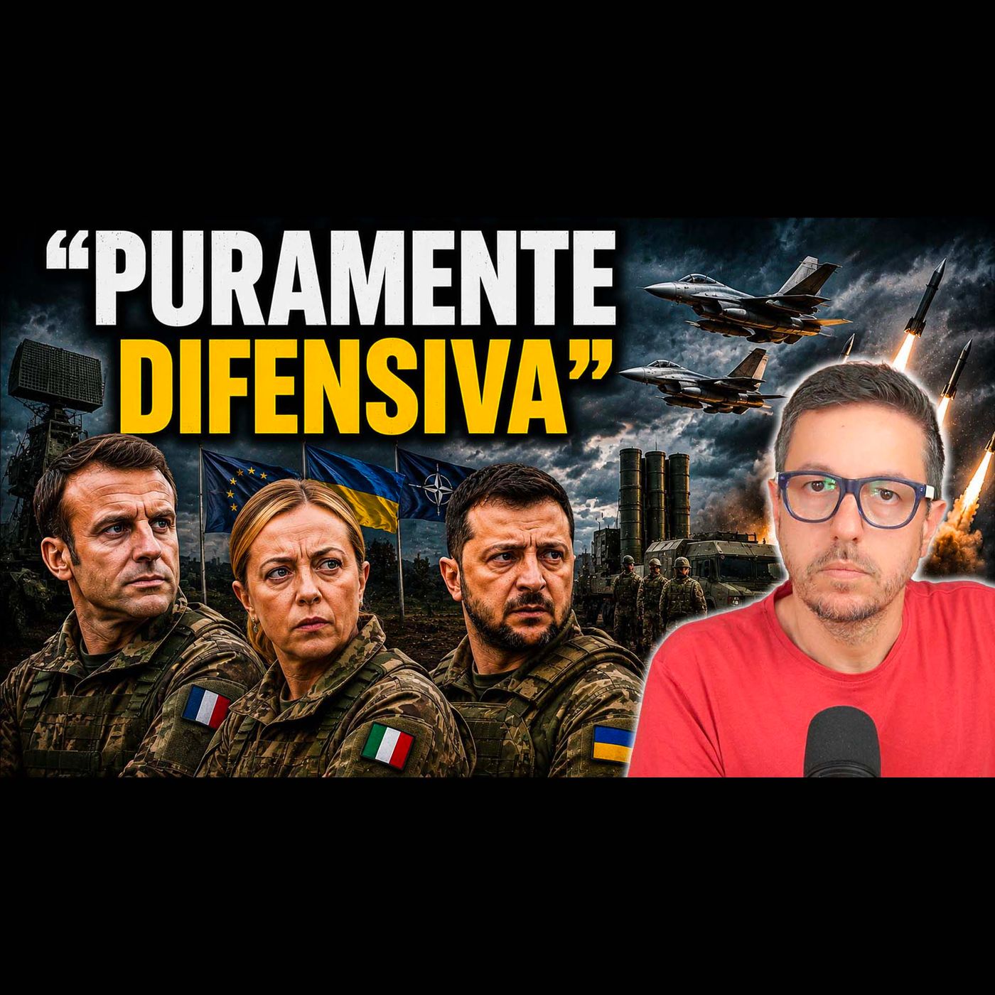 COALIZIONE “PURAMENTE DIFENSIVA”. POI ARRIVANO ESERCITAZIONI, MISSILI E CACCIA