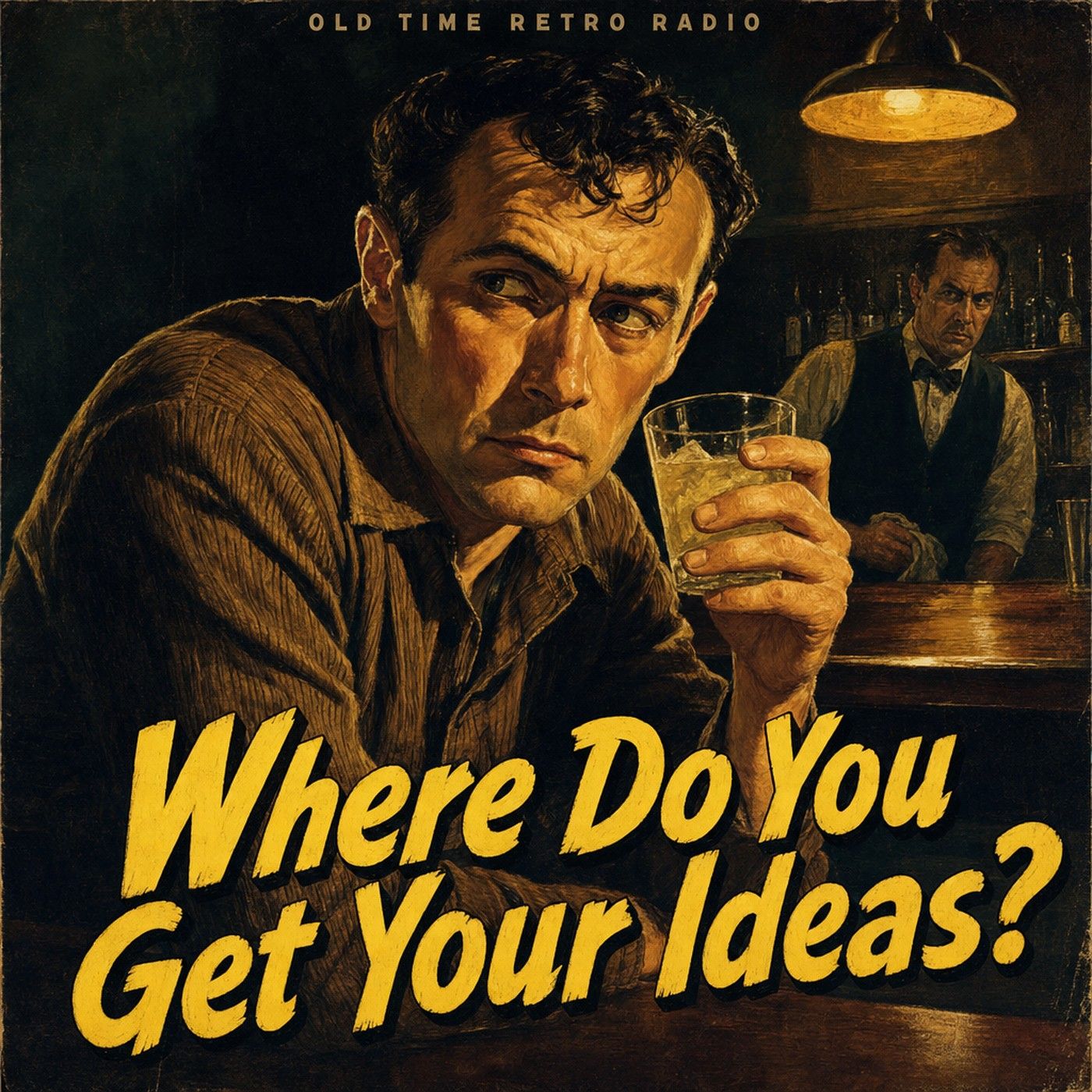 Quiet, Please - "Where Do You Get Your Ideas?" (Old Time Radio, 1949) episode artwork