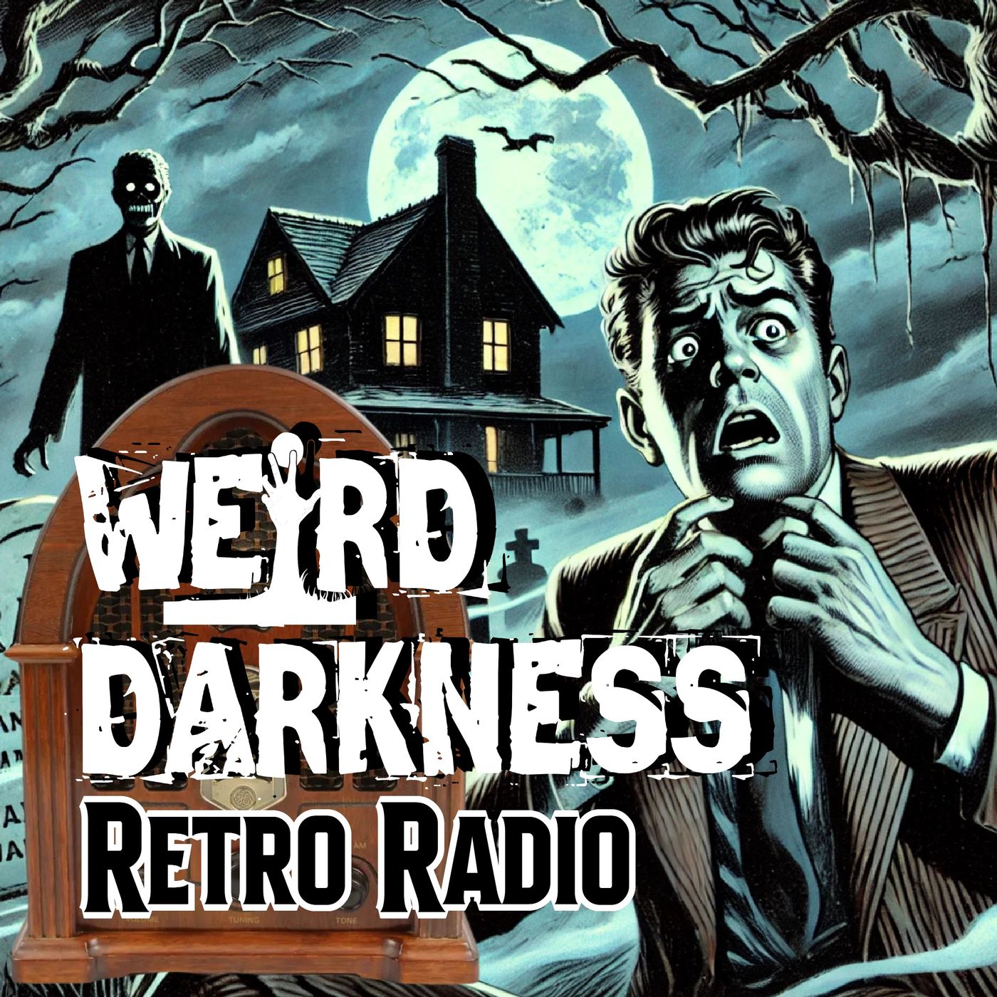 A Man Wakes From a Head Injury and EVERYONE THINKS HE’S DEAD! #RetroRadio EP0321 #WeirdDarkness - podcast episode cover