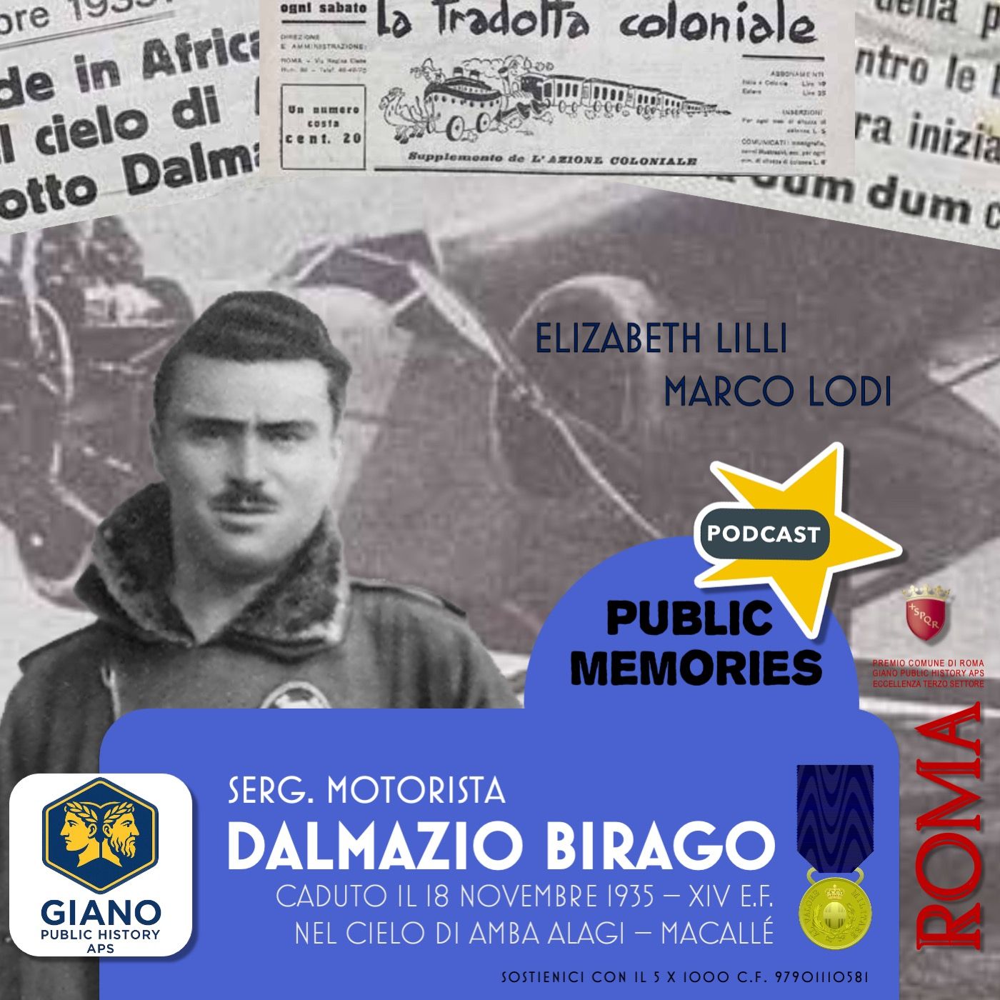Serg. Motorista Mitragliere Dalmazio BIRAGO | Lo ricordano Elizabeth Lilli e Marco Lodi episode artwork
