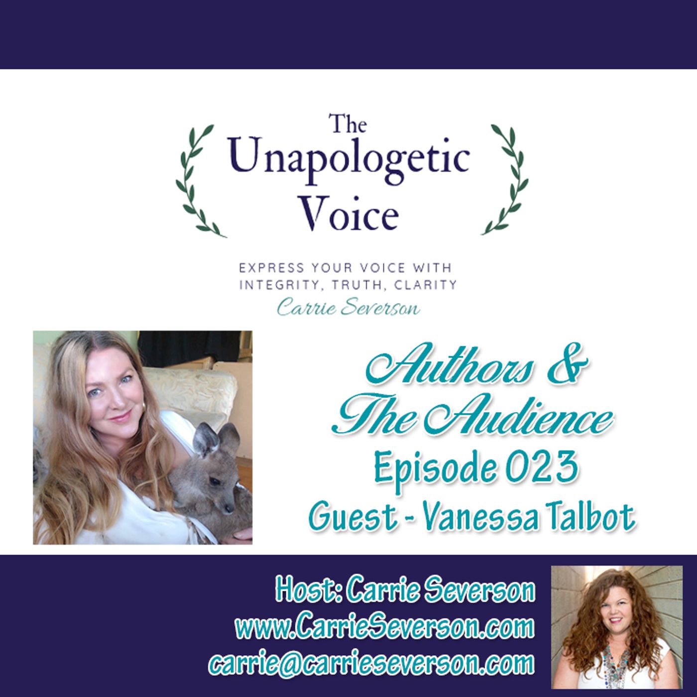 Authors & The Audience w/ Vanessa Talbot | Episode 023