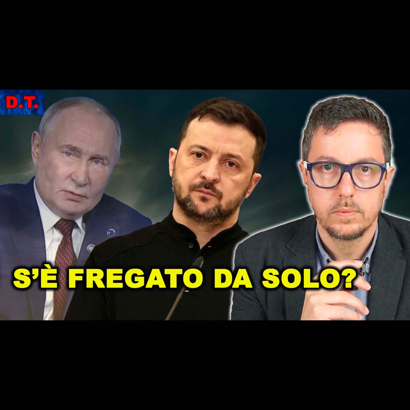 ZELENSKY NON SA COME DIRE DI NO, “negoziati solo con Putin”