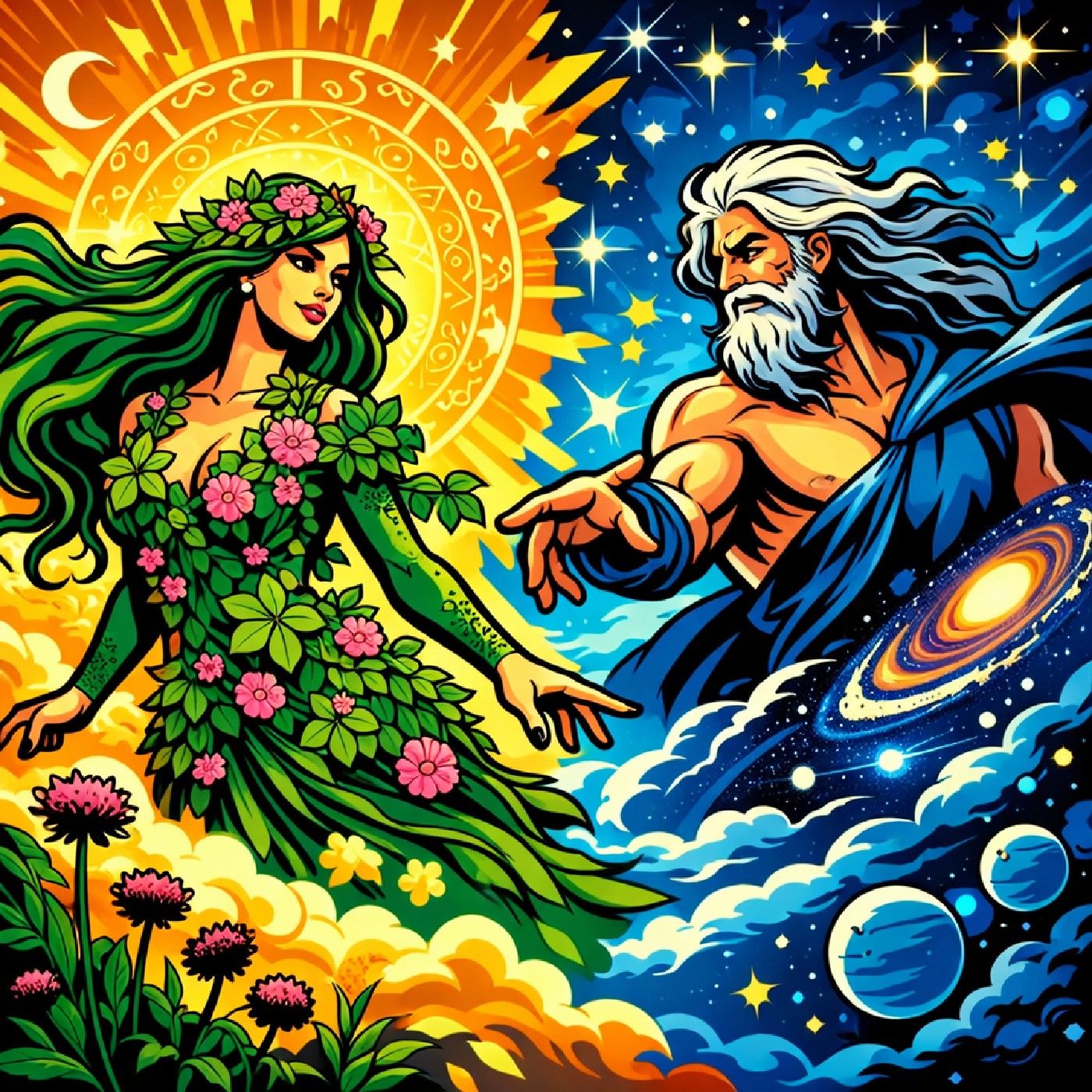 Urano, Gaia e Cronos cover art