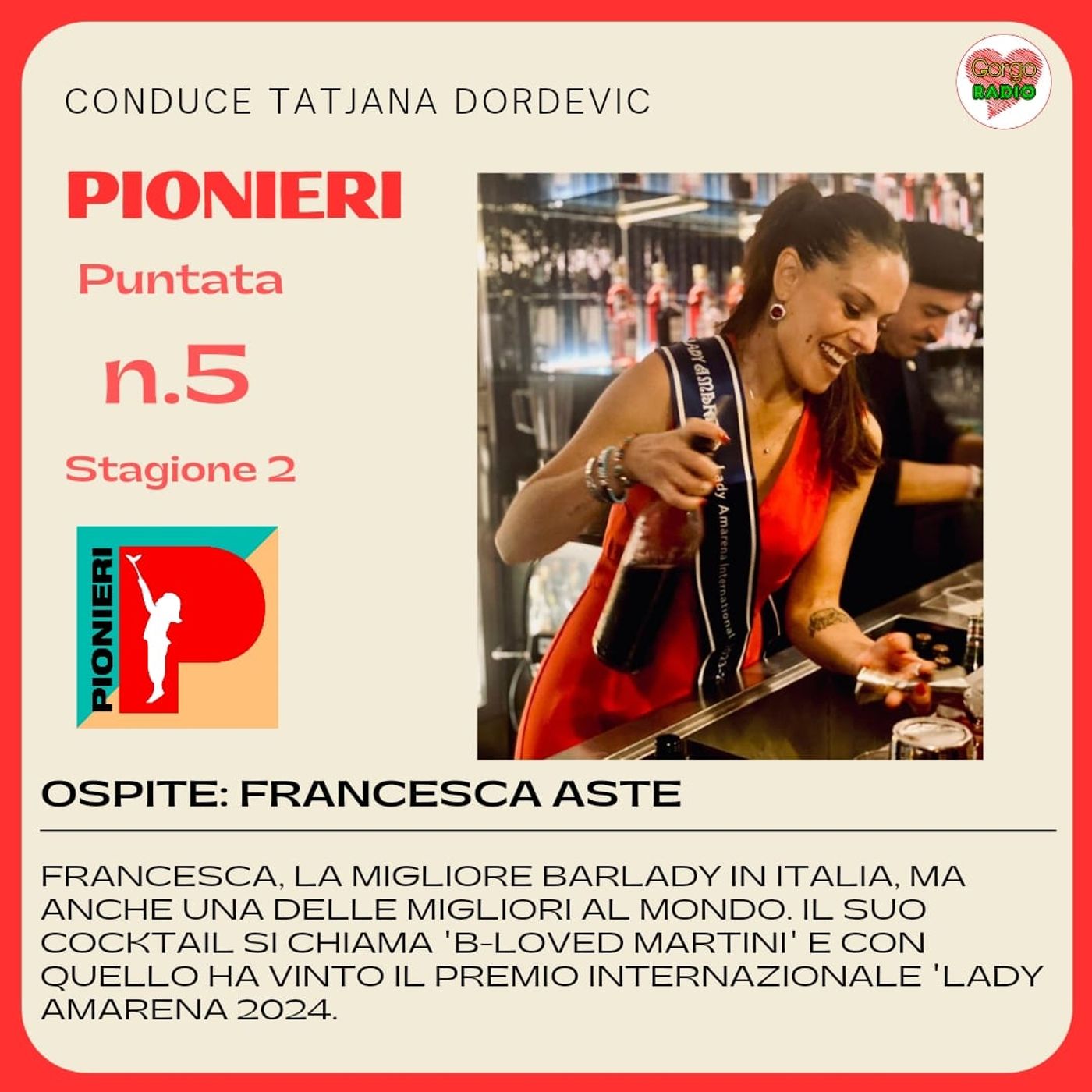 Intervista a Francesca Aste, la migliore barlady in Italia episode artwork