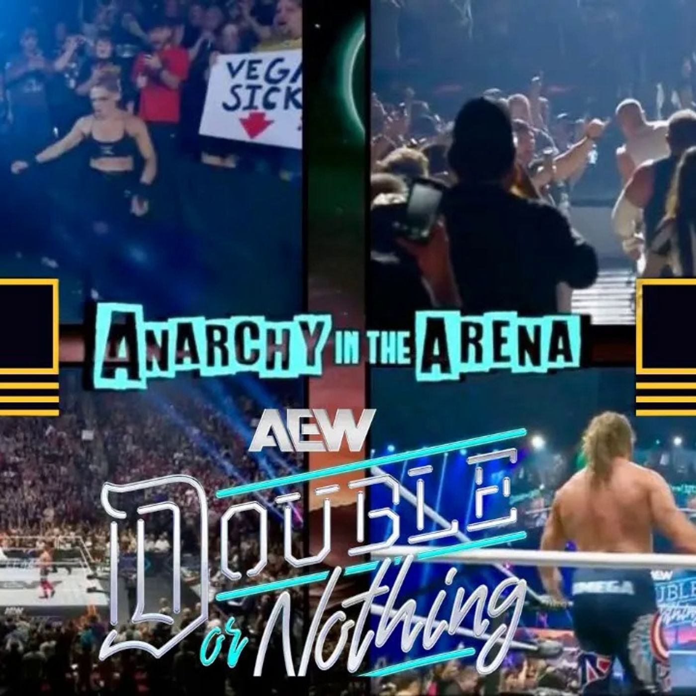 AEW Double or Nothing 2025 Full Show Review (Anarchy in the Arena & All In 2025 Build) episode artwork