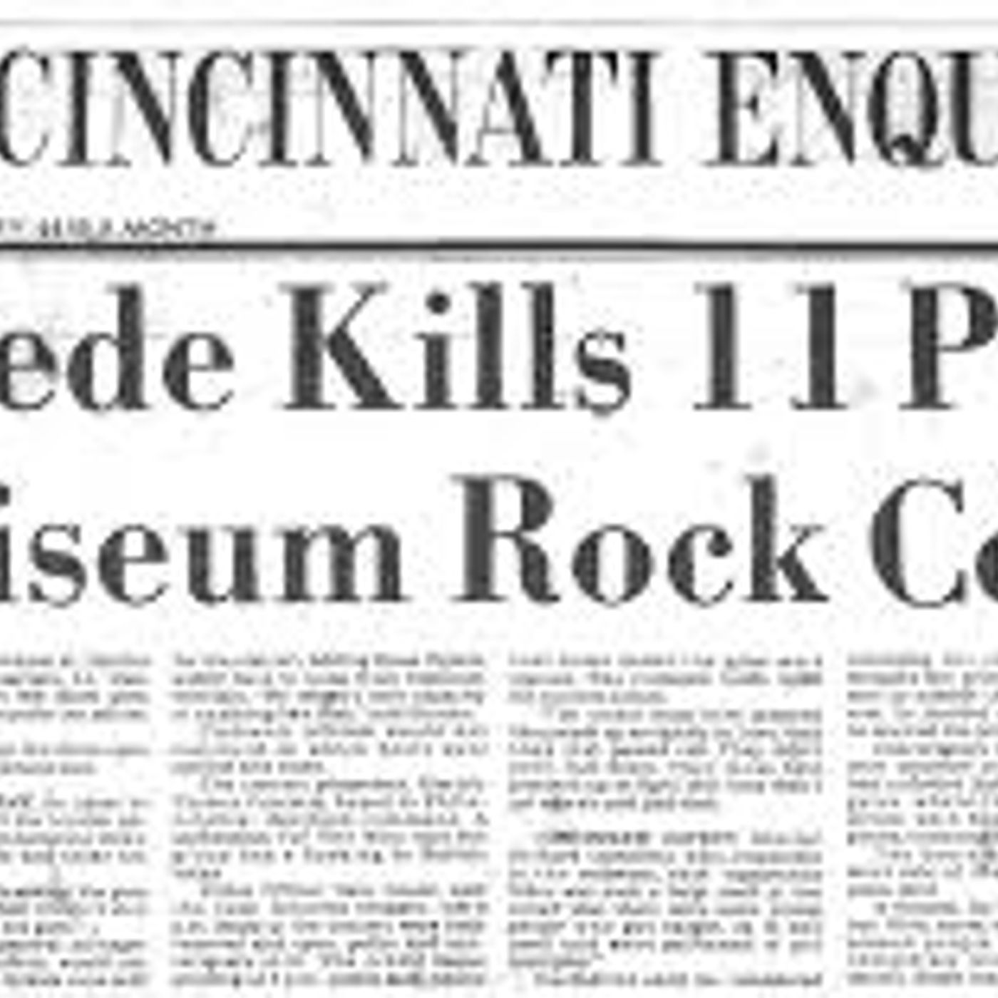 What a Creep: "Not Fade Away" Bonus Ep "Concert Tragedies: The Who in 1979"