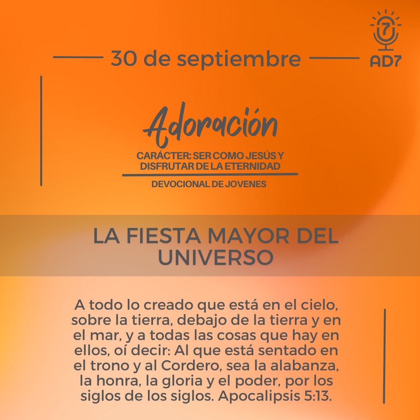 AD7 Devocional - Diferente / Inverso