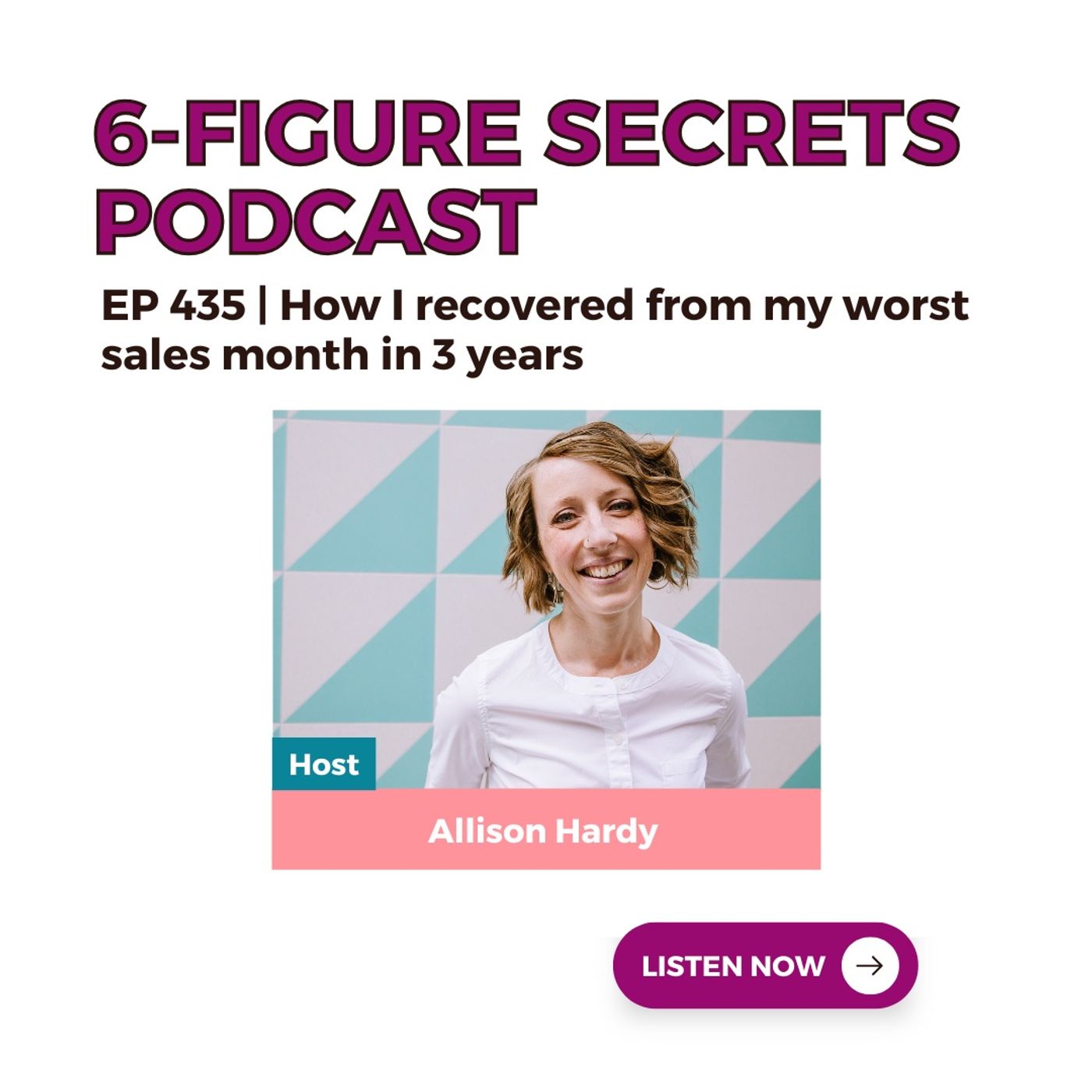 EP 435 | How I recovered from my worst sales month in 3 years