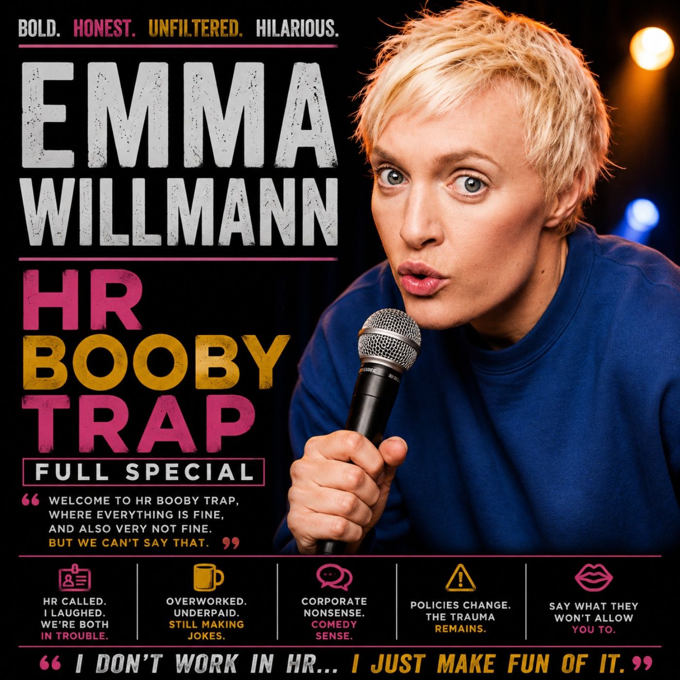 Emma Willmann - HR Booby Trap Full Special (Stand-up Comedy) episode artwork