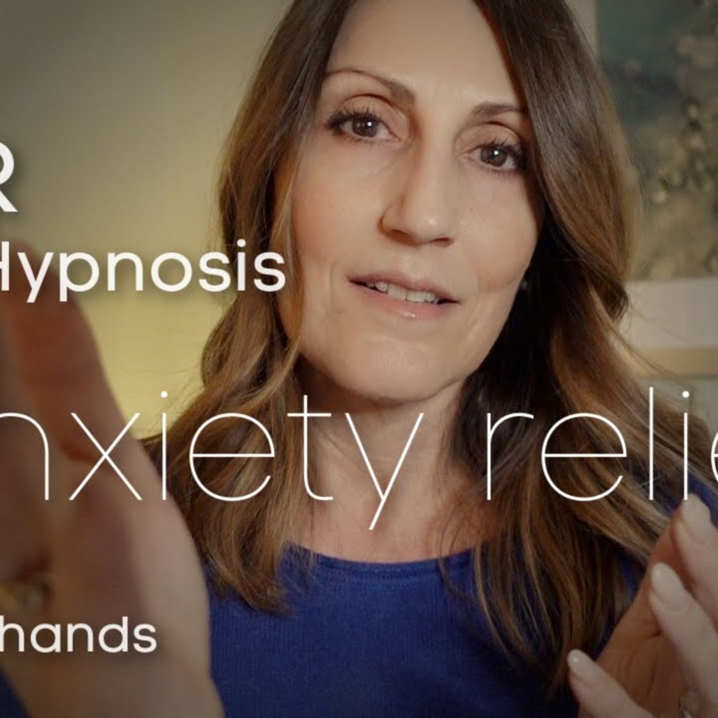 ASMR Sleep Hypnosis for Anxiety Relief w Hypnotic Hand Movements REAL CERTFIED HYPNOTIST