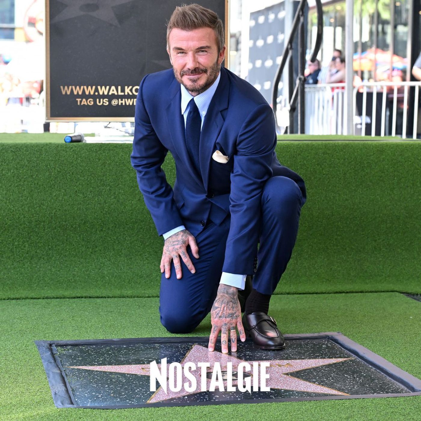 David Beckham est le quinzième sportif à recevoir une étoile sur le Walk of Fame episode artwork