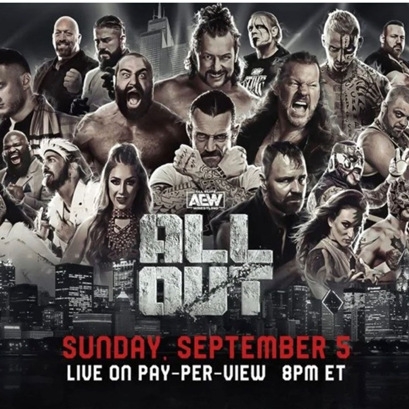 Episode 124 - The VSW AEW Allout recap episode artwork