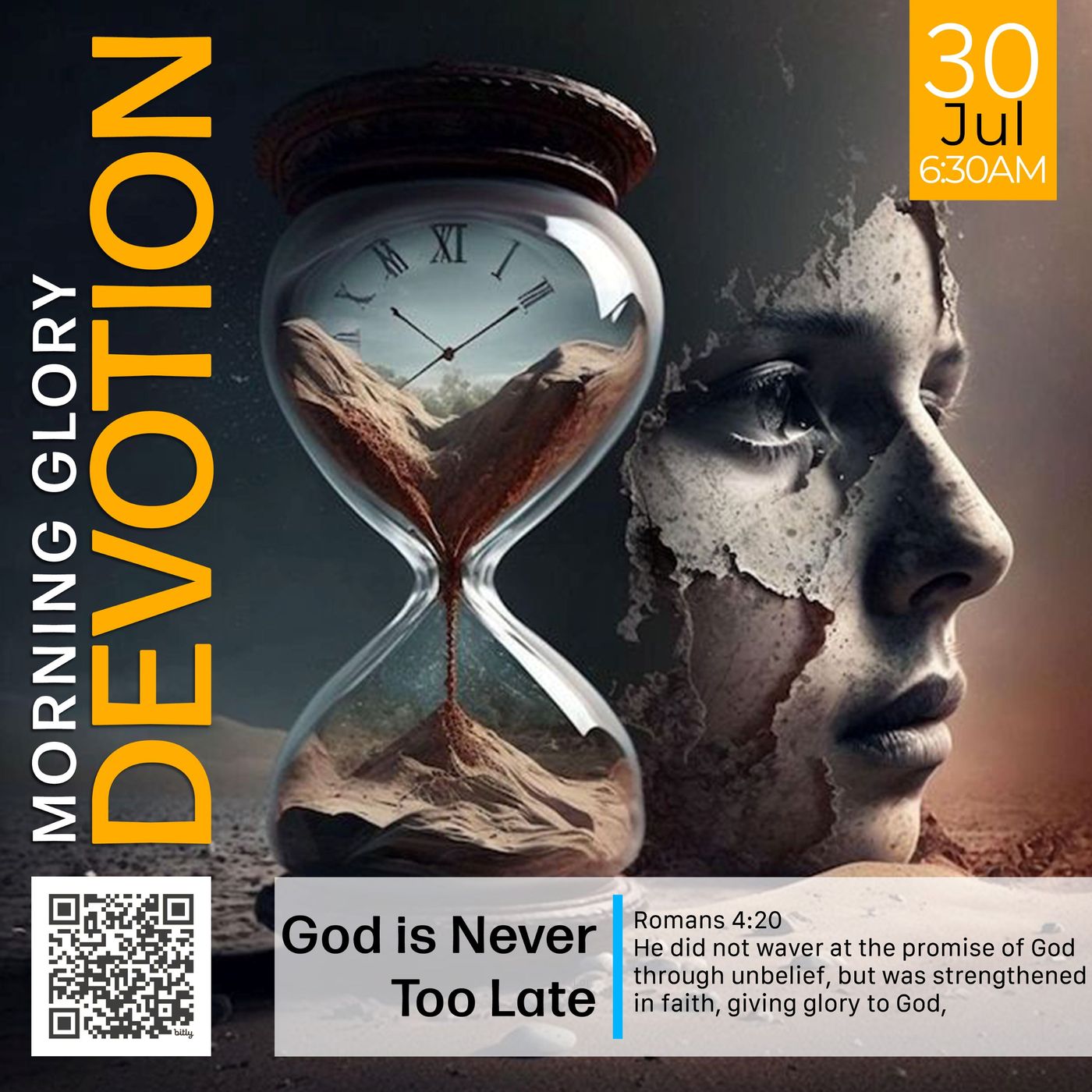 MGD: God is Never Too Late
