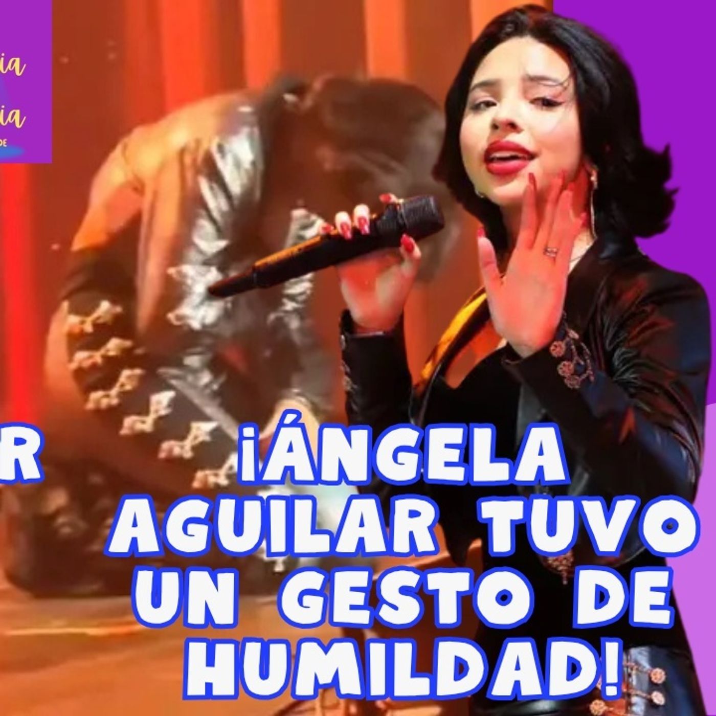 ¡Ángela Aguilar tuvo un acto de Humildad!
