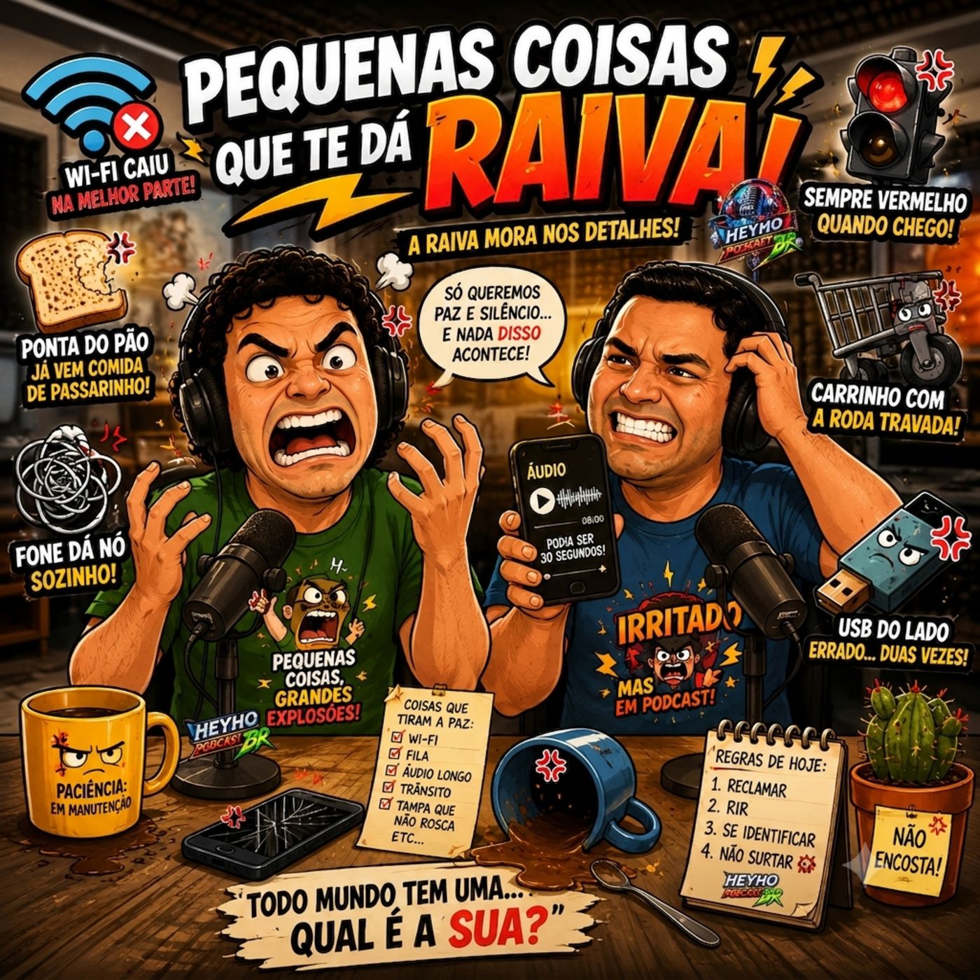 Episódio 87 - Pequenas coisas que irritam episode artwork