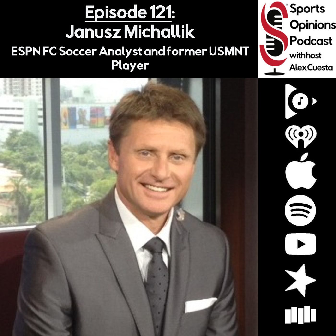 SOP: 121. Janusz Michallik, ESPN FC Soccer Analyst and former USMNT Player
