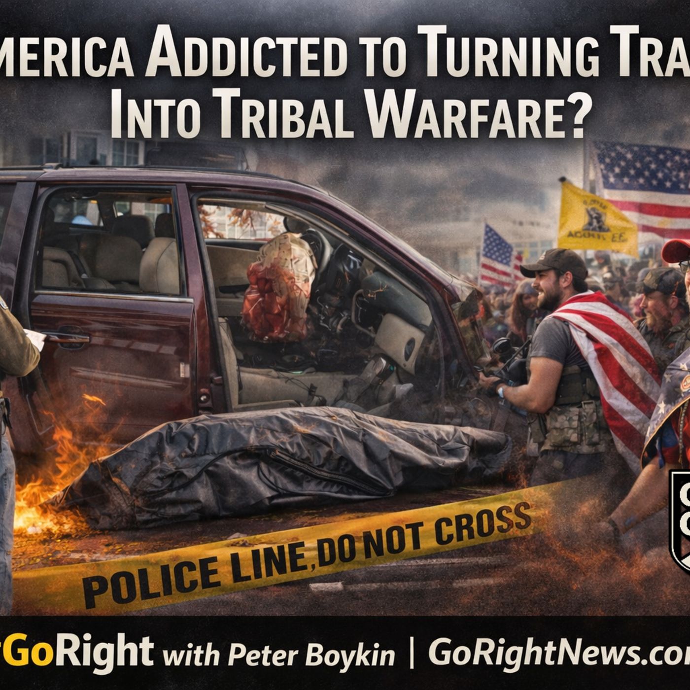 Is America Addicted to Turning Tragedy into Tribal Warfare? episode artwork