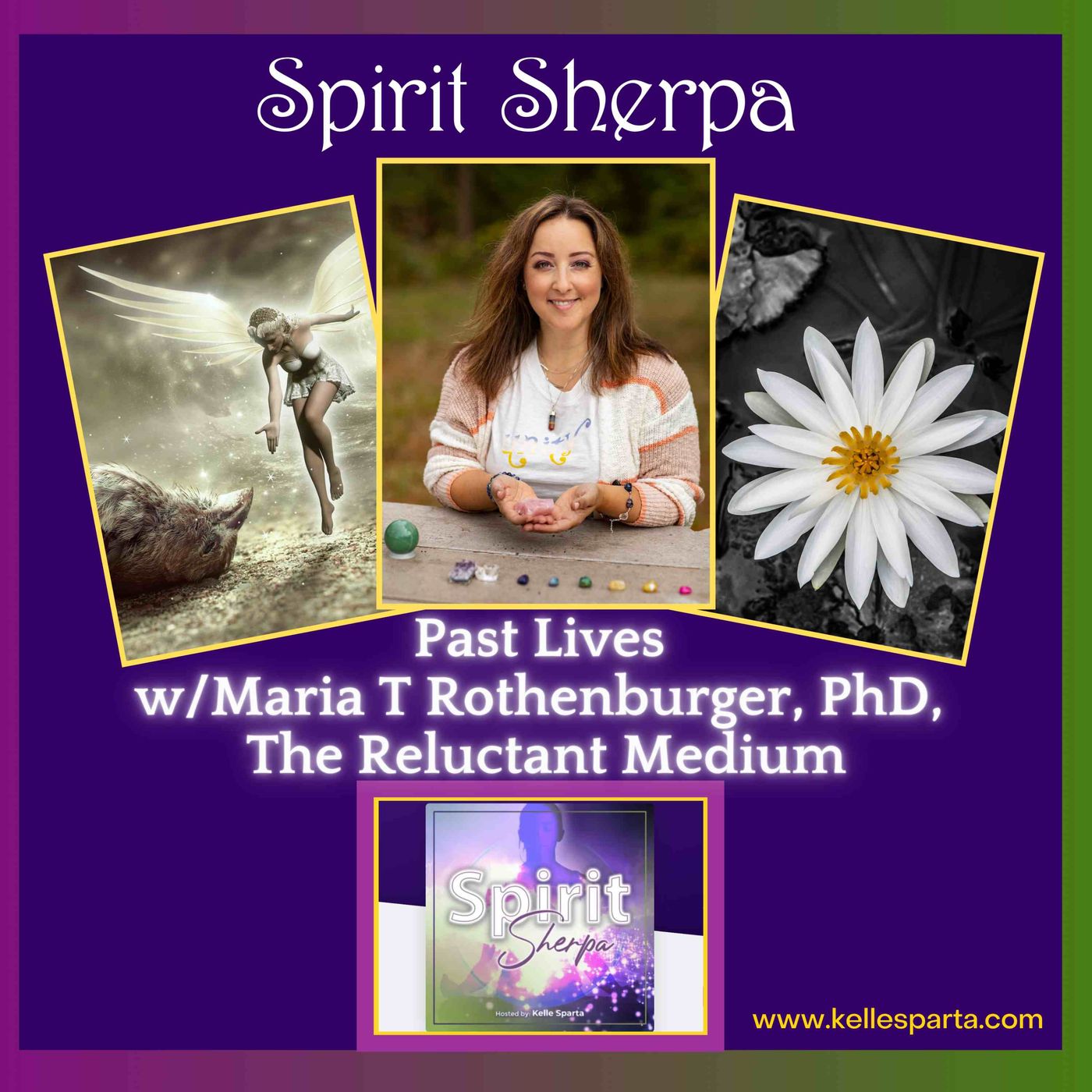 Past Lives - with Maria T Rothenburger, PhD, The Reluctant Medium Past Lives - with Maria T Rothenburger, PhD, The Reluctant Medium