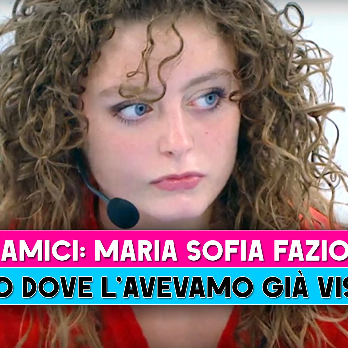 Amici, Matilde Sofia Fazio: Ecco Dove L'Avevamo Già Vista!
