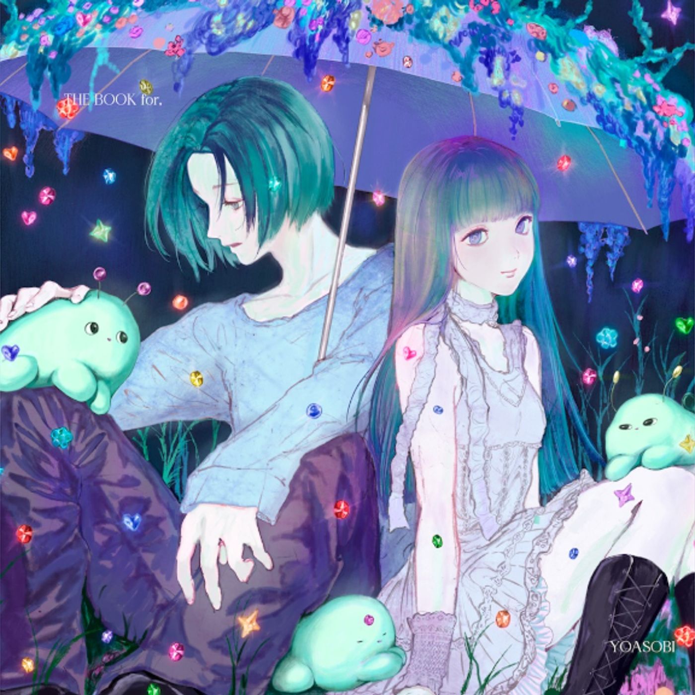 YOASOBI、『THE BOOK for,』国内アナログ盤を数量限定リリース。ジャケットイラストは藍にいなが担当 episode artwork