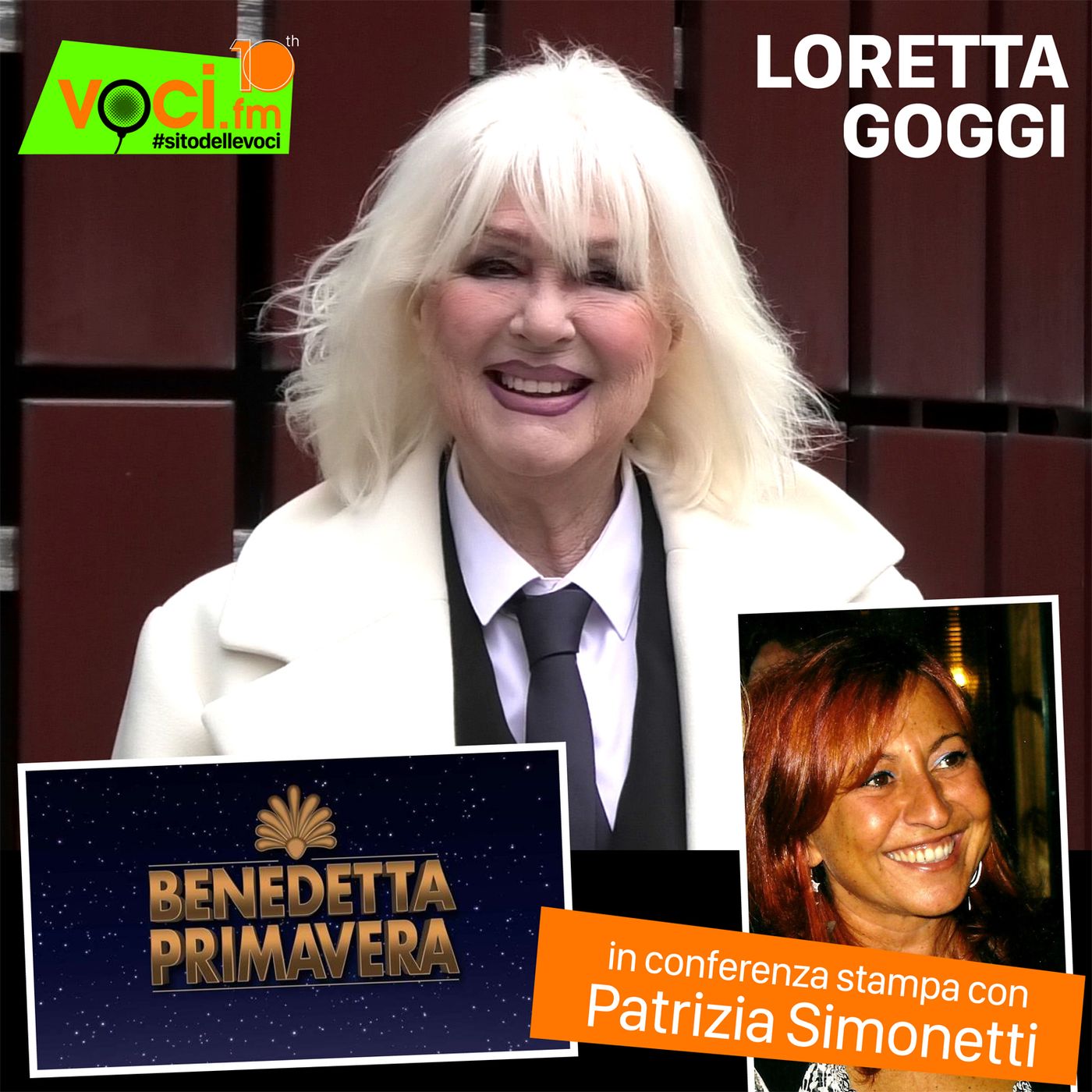 Benedetta Primavera: LORETTA GOGGI su VOCI.fm - clicca play e ascolta l'intervista episode artwork