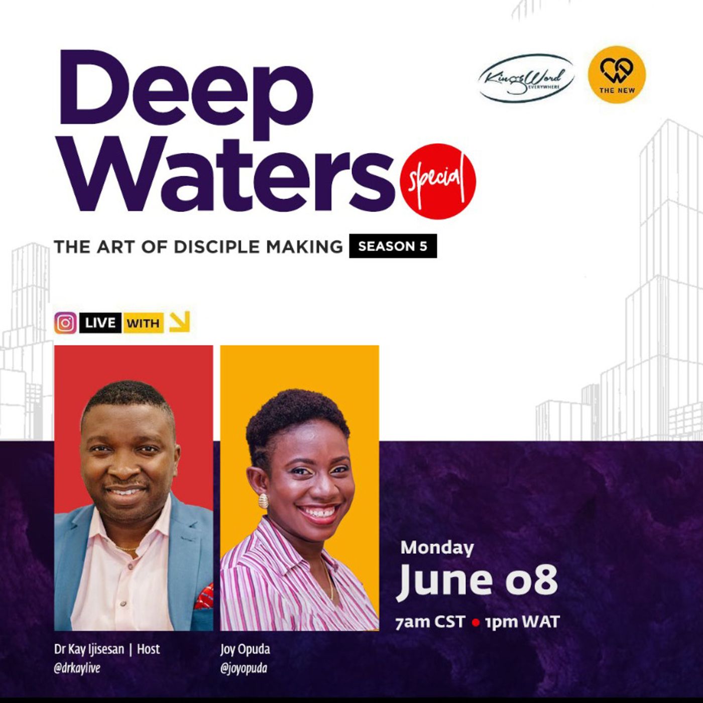The Art of Disciple Making S5 E1 - Dr Kay Ijisesan with Joy Opuda episode artwork
