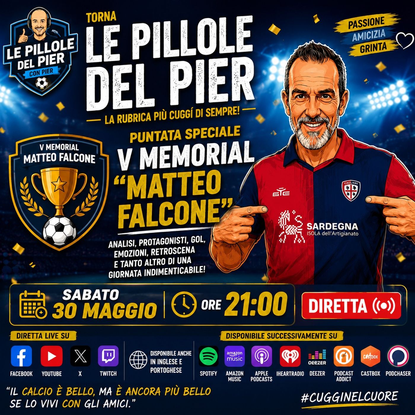 Le Pillole del V Memorial "Matteo Falcone" episode artwork
