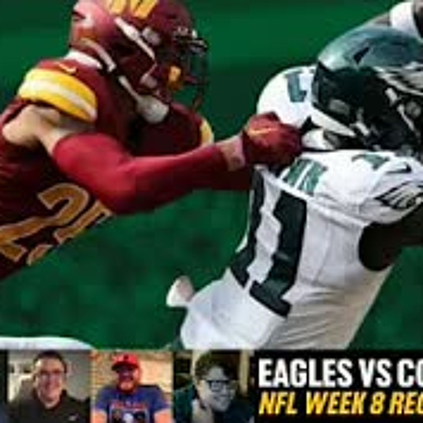 Philadelphia Eagles vs Washington Commanders: NFL Week 8 Recap & Analysis | BOAF episode artwork