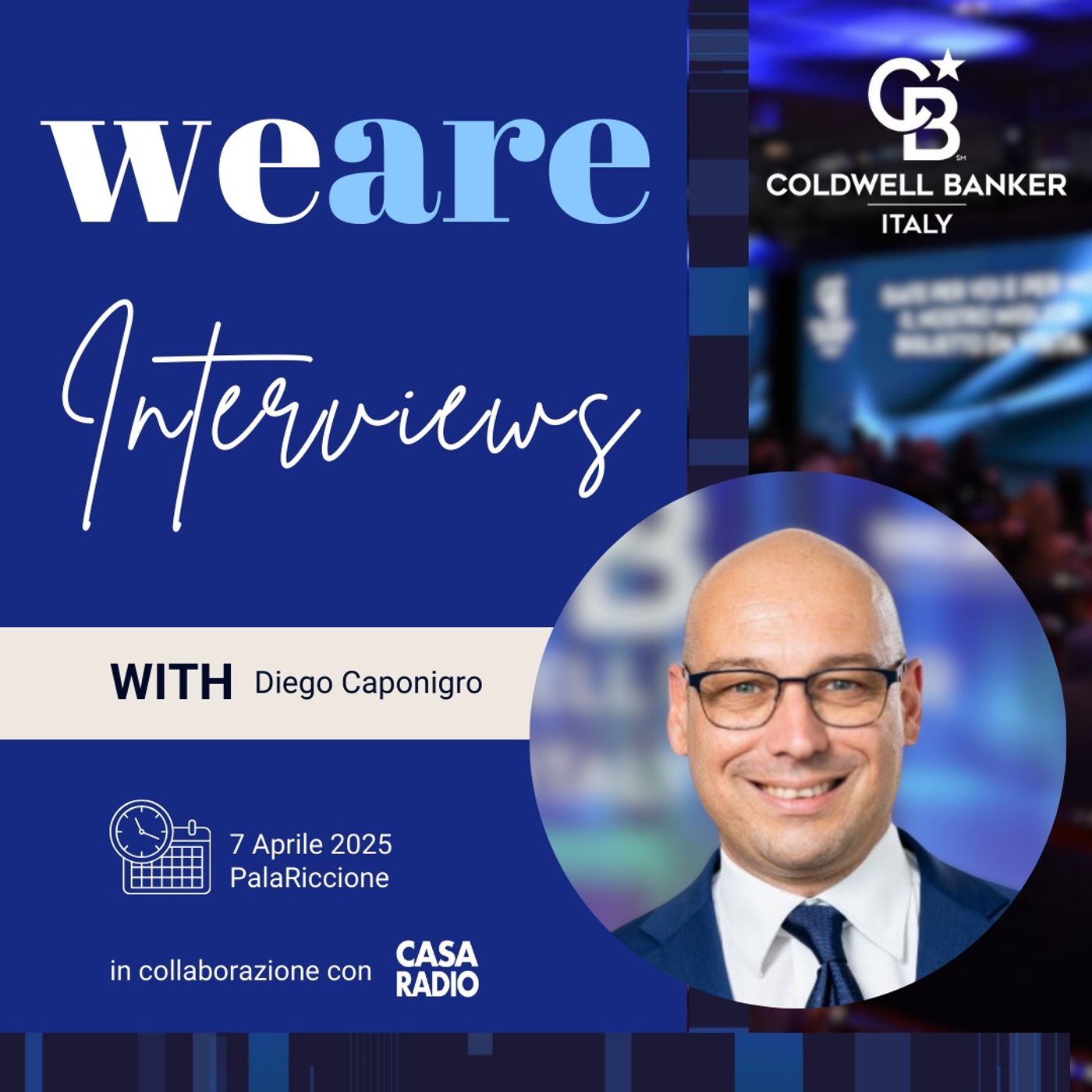 Intervista con Diego Caponigro durante la convention Coldwell Banker 2025 a Riccione episode artwork