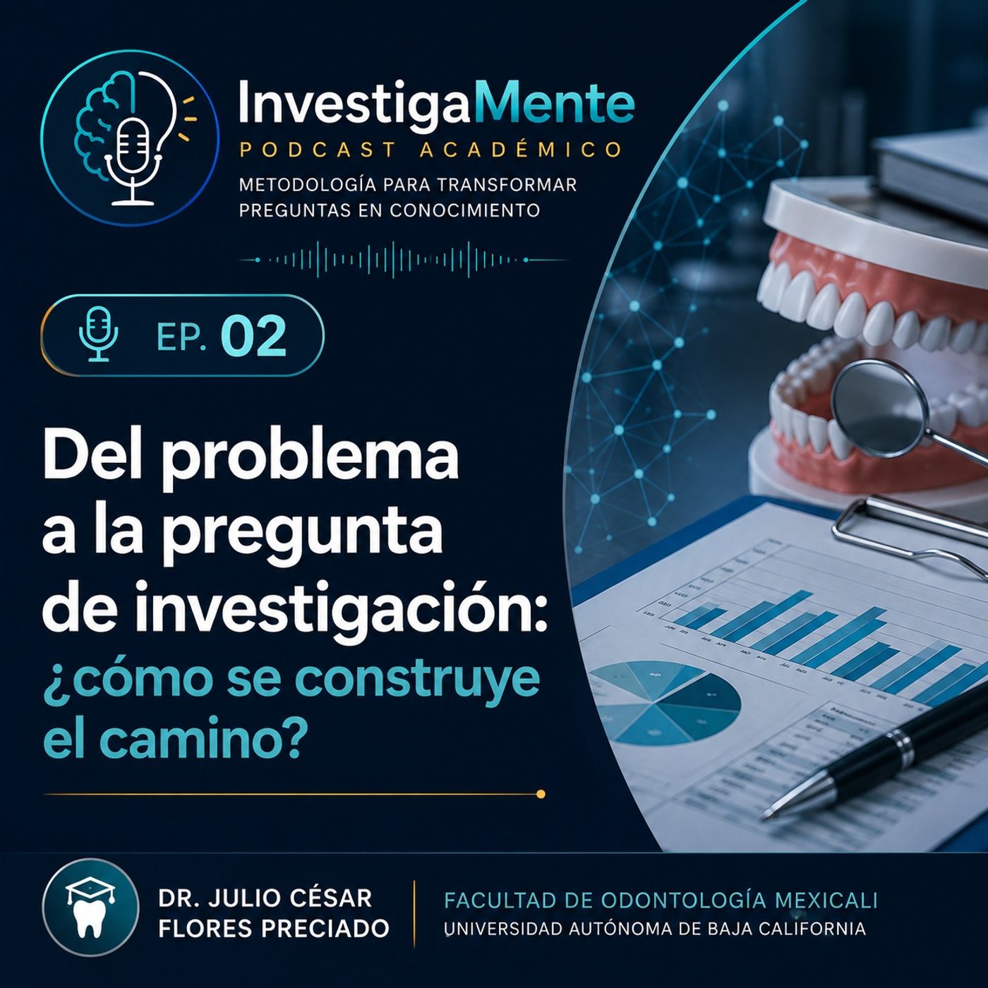 🎙️ EP. 02 | Del problema a la pregunta de investigación: ¿cómo se construye el camino? episode artwork