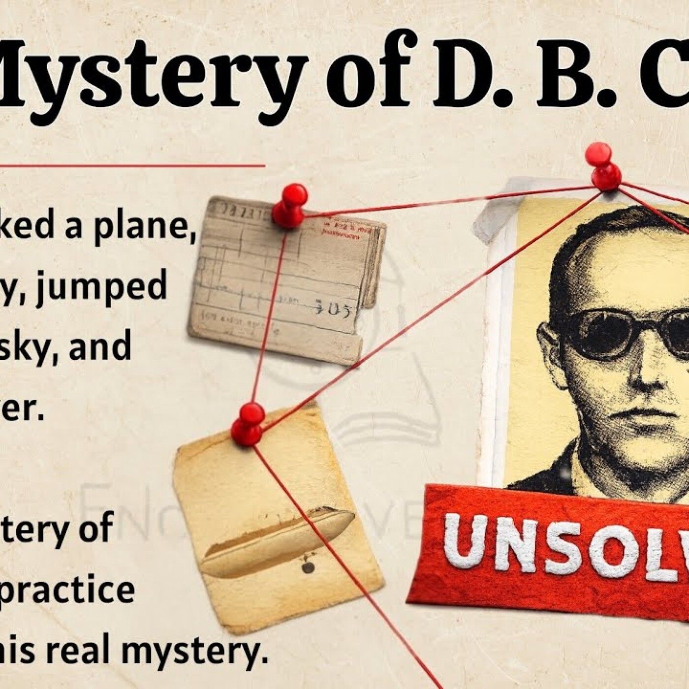The Mystery of D. B. Cooper | The Man Who Vanished From The Sky | Learn English Through Story ✅️ episode artwork