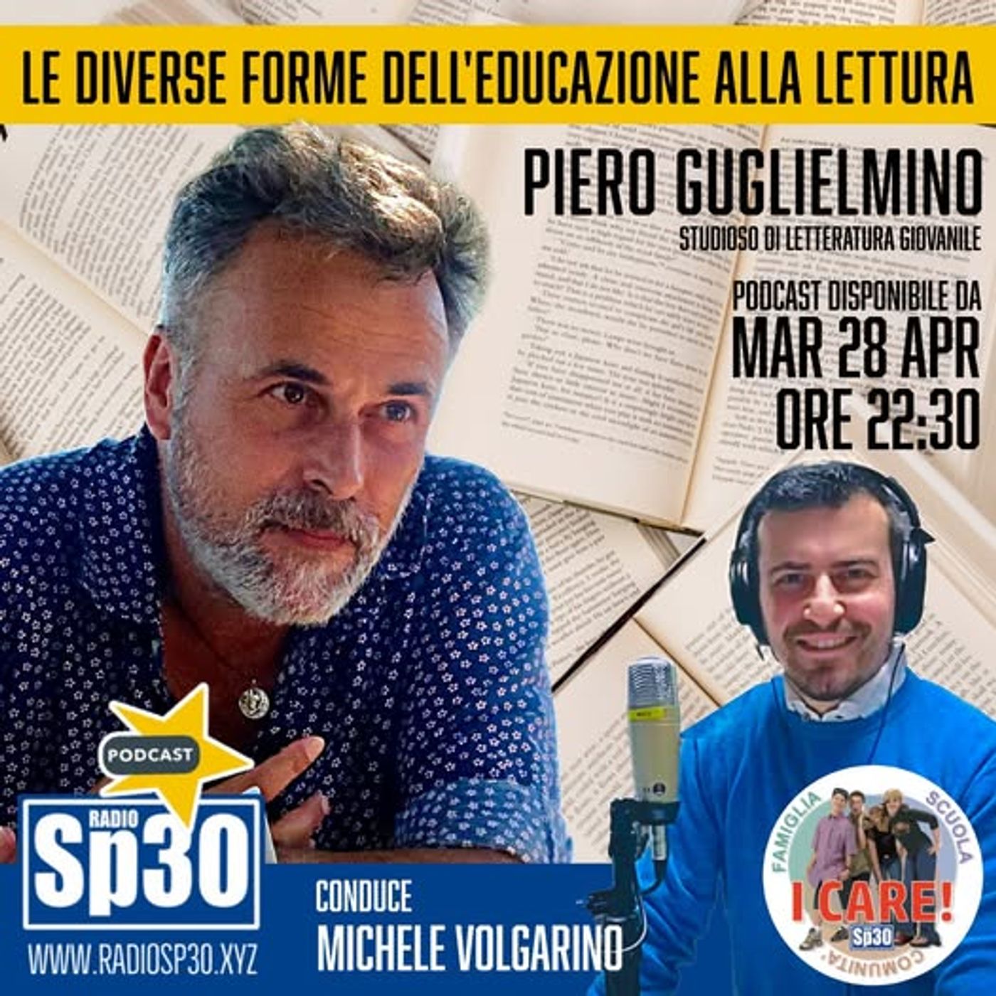 #ICARE - Le diverse forme dell' educazione alla lettura - Piero Guglielmino episode artwork