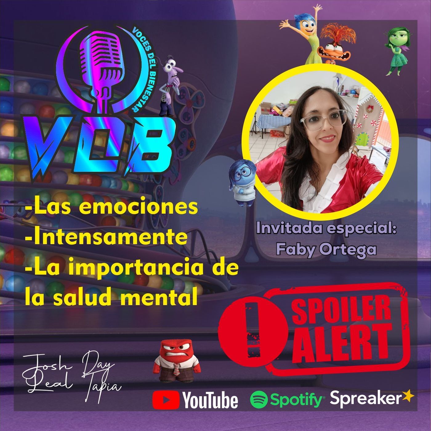Voces Del Bienestar E3 - Las emociones - Invitada Faby  Ortega episode artwork
