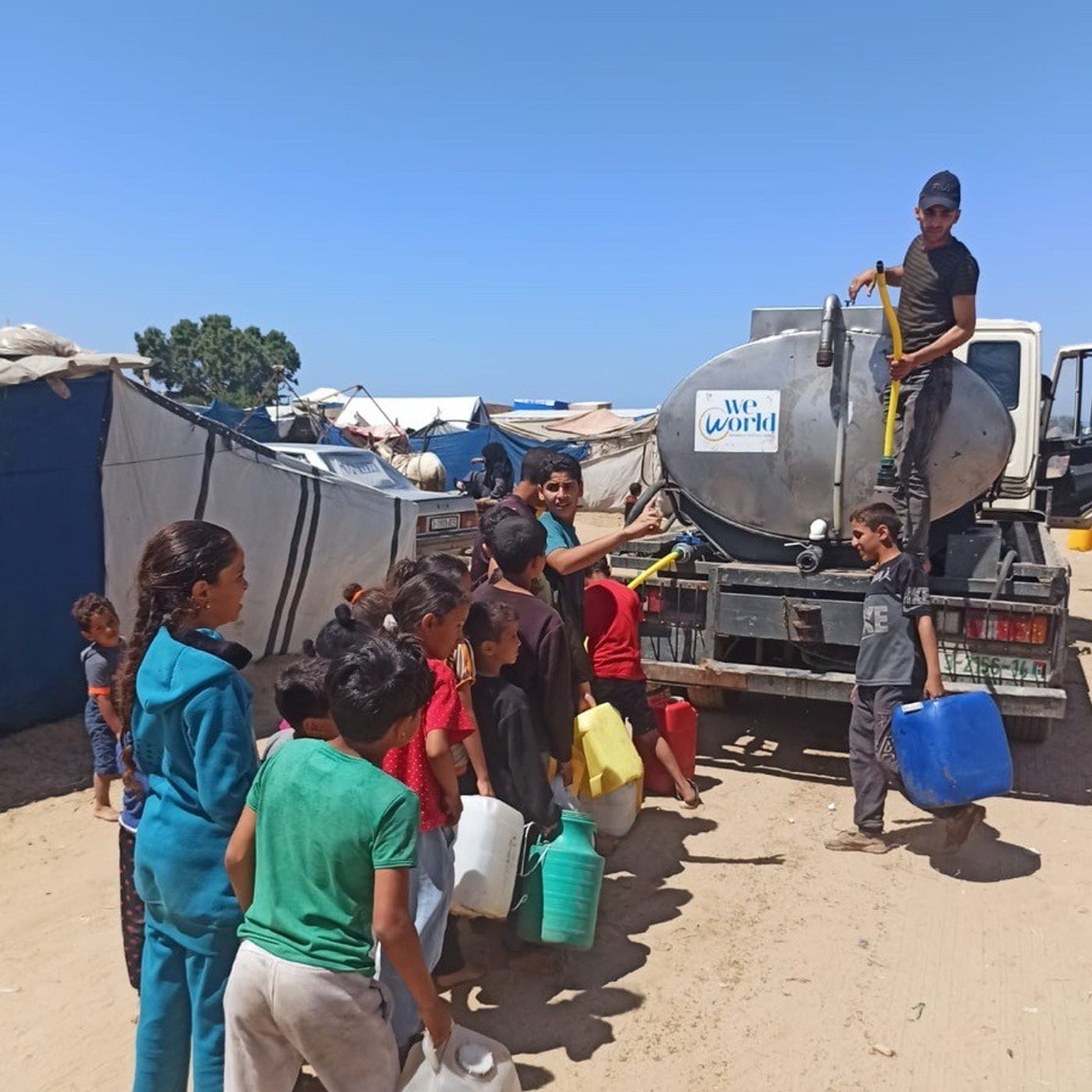 Gaza, WeWorld: "Condizioni drammatiche" episode artwork